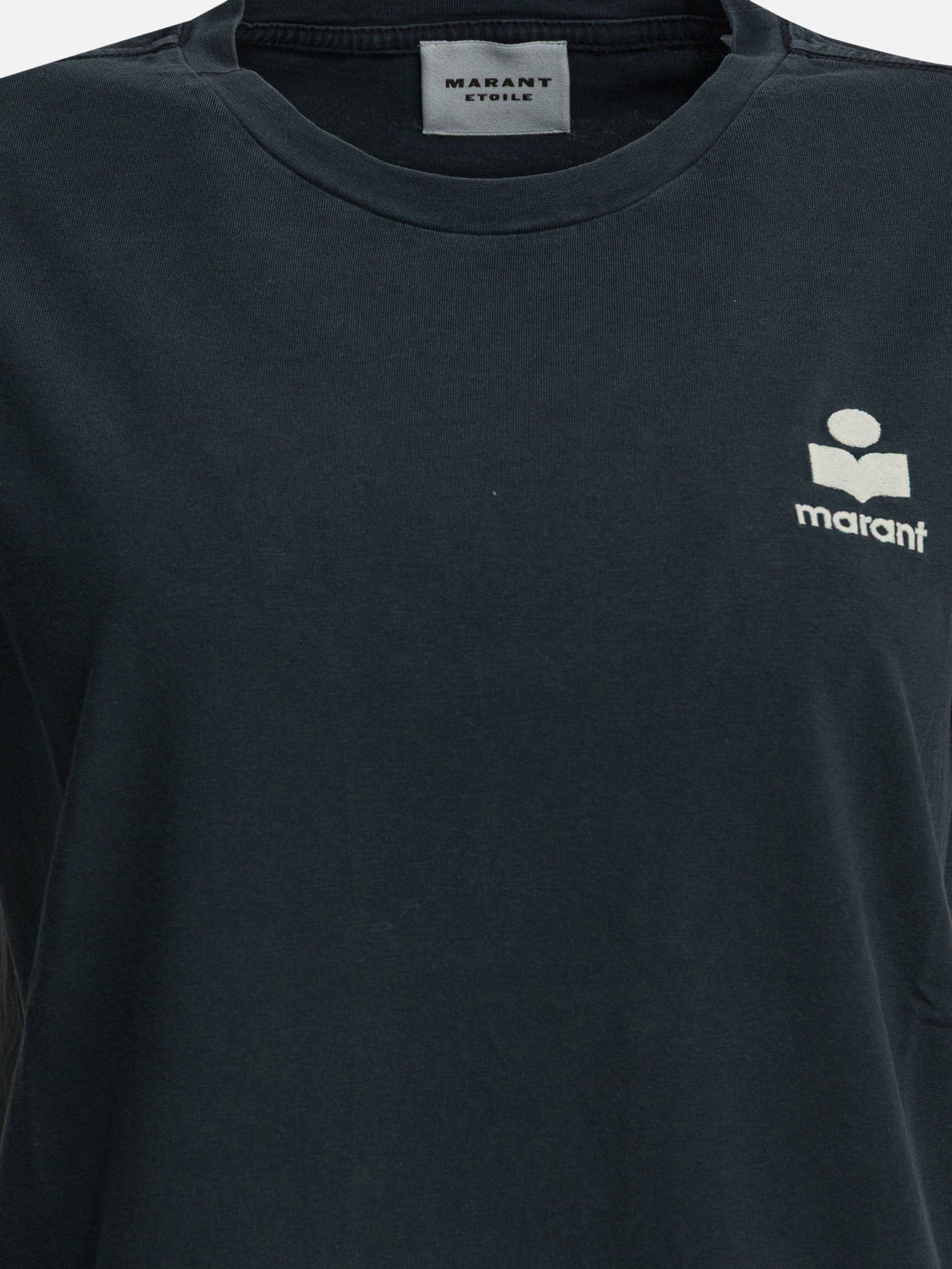 Crewneck t-shirts Solid colour  Blue - Marant Étoile Women | PDP | VIETTI Online Store | thumbnail_3