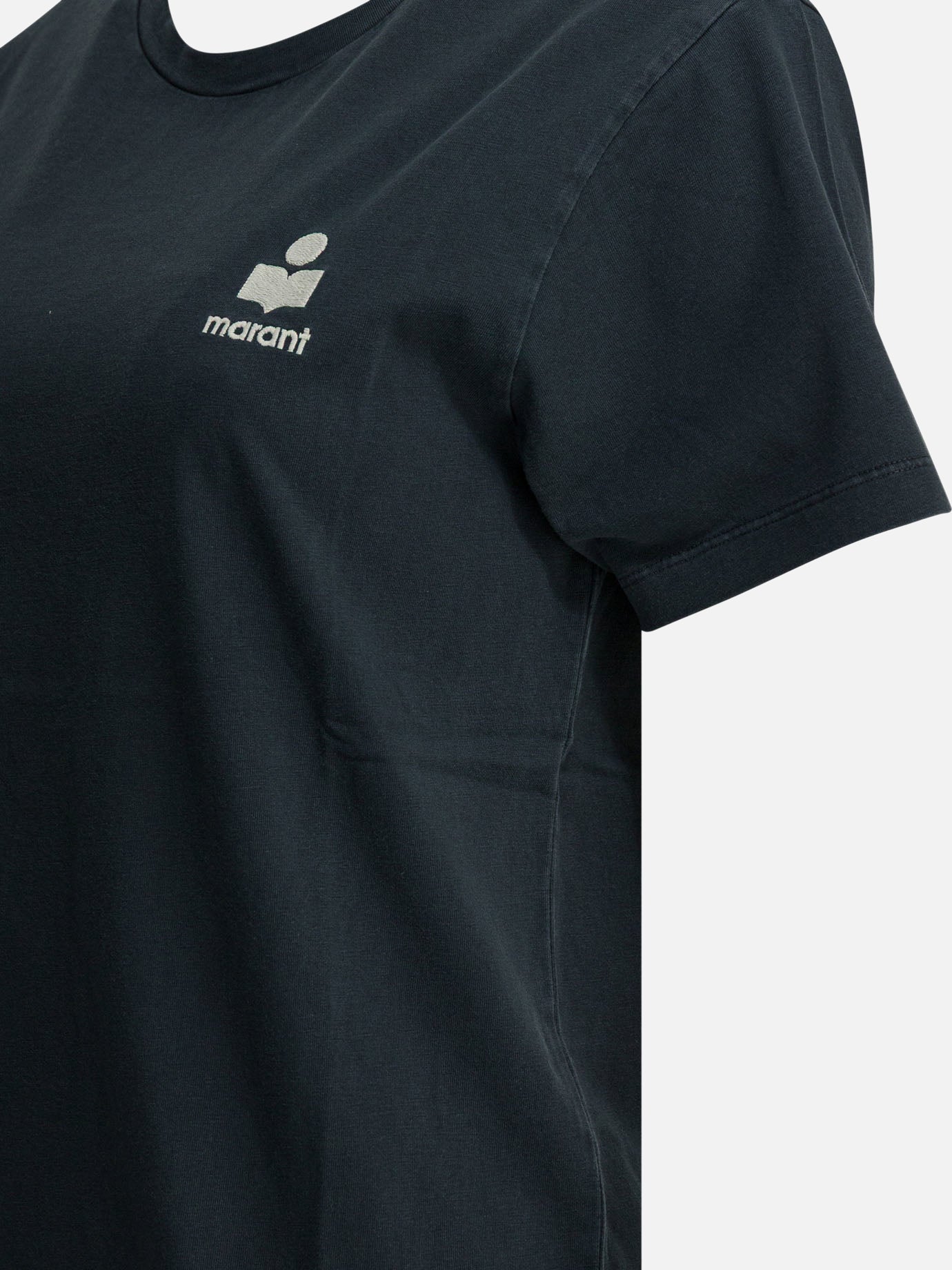 Crewneck t-shirts Solid colour  Blue - Marant Étoile Women | PDP | VIETTI Online Store | thumbnail_4