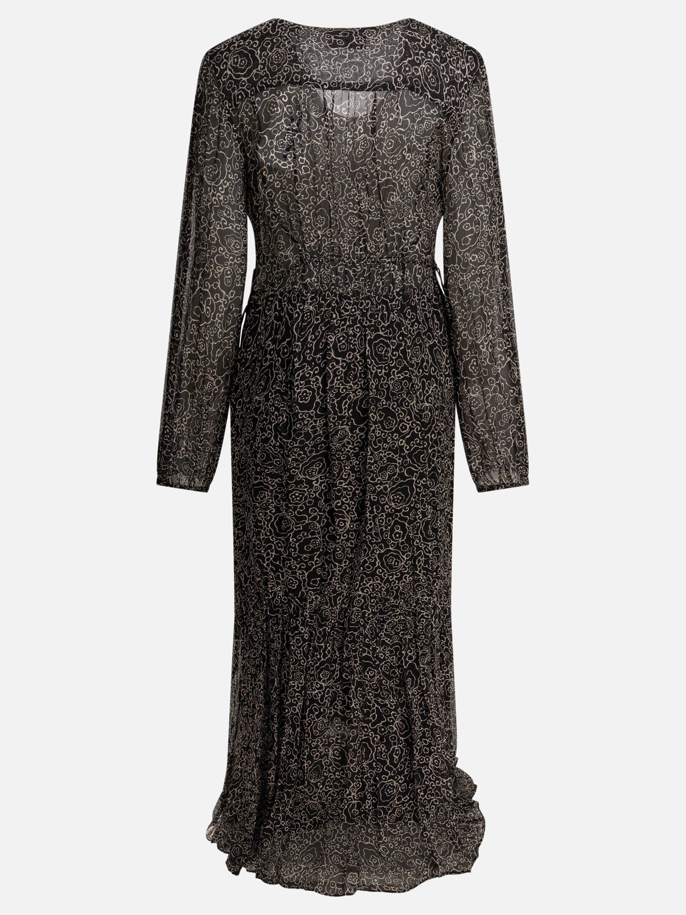 Midi dresses Floral  Black - Marant Étoile Women | PDP | VIETTI Online Store | Zoom-Modal_2
