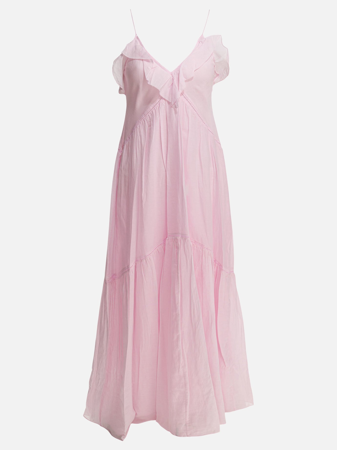 Midi dresses Solid colour  Pink - Marant Étoile Women | PDP | VIETTI Online Store | Zoom-Modal
