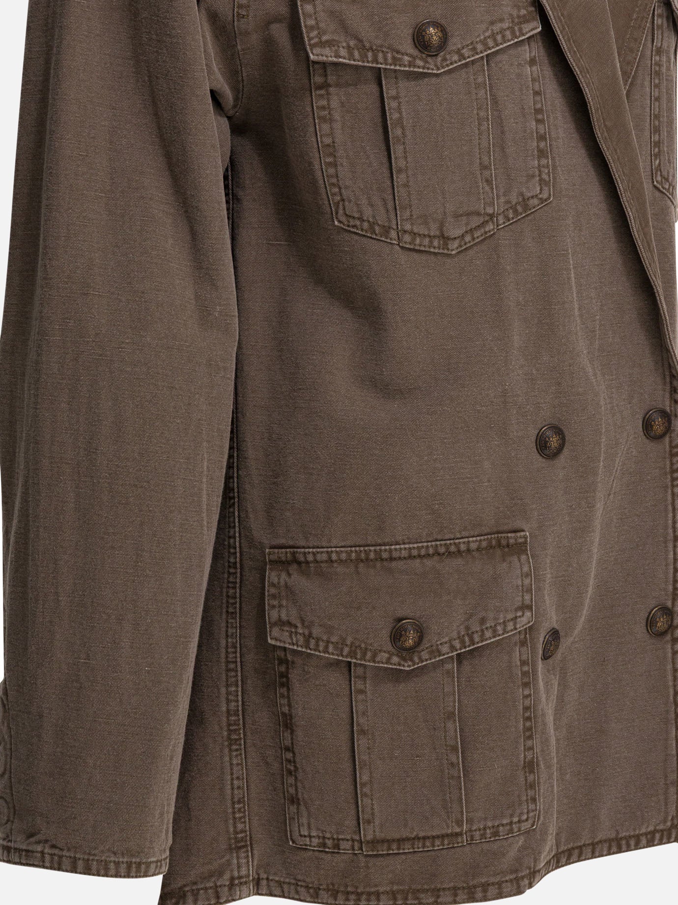 Quilted & Utility Jackets Tinta unita  Brown - Marant Étoile Women | PDP | VIETTI Online Store | Zoom-Modal_4
