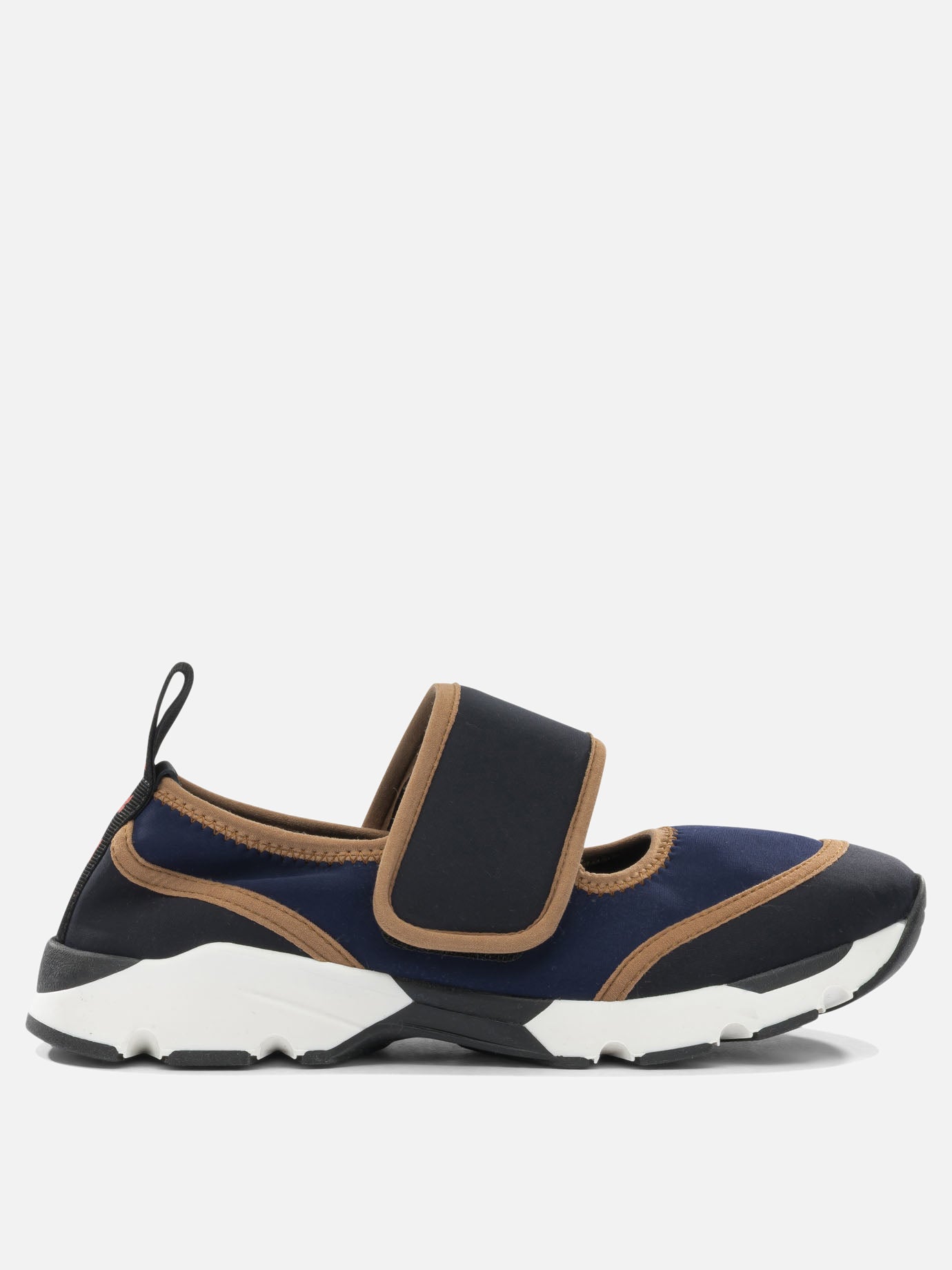 Low top sneakers 80% polyamide 20% elastane - 100% rubber  Blue - Marni Women | PDP | VIETTI Online Store | thumbnail