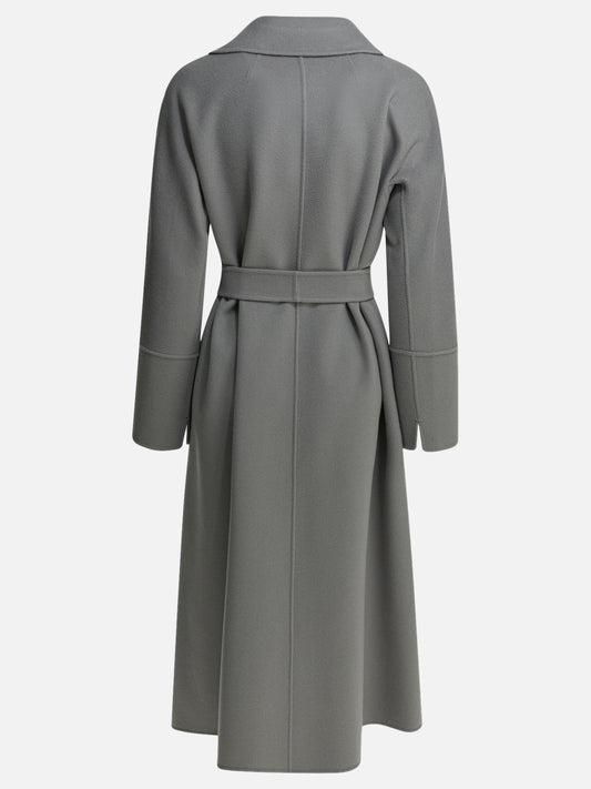 Long coats Solid colour  Grey - Max Mara S Women | PDP | VIETTI Online Store | 2
