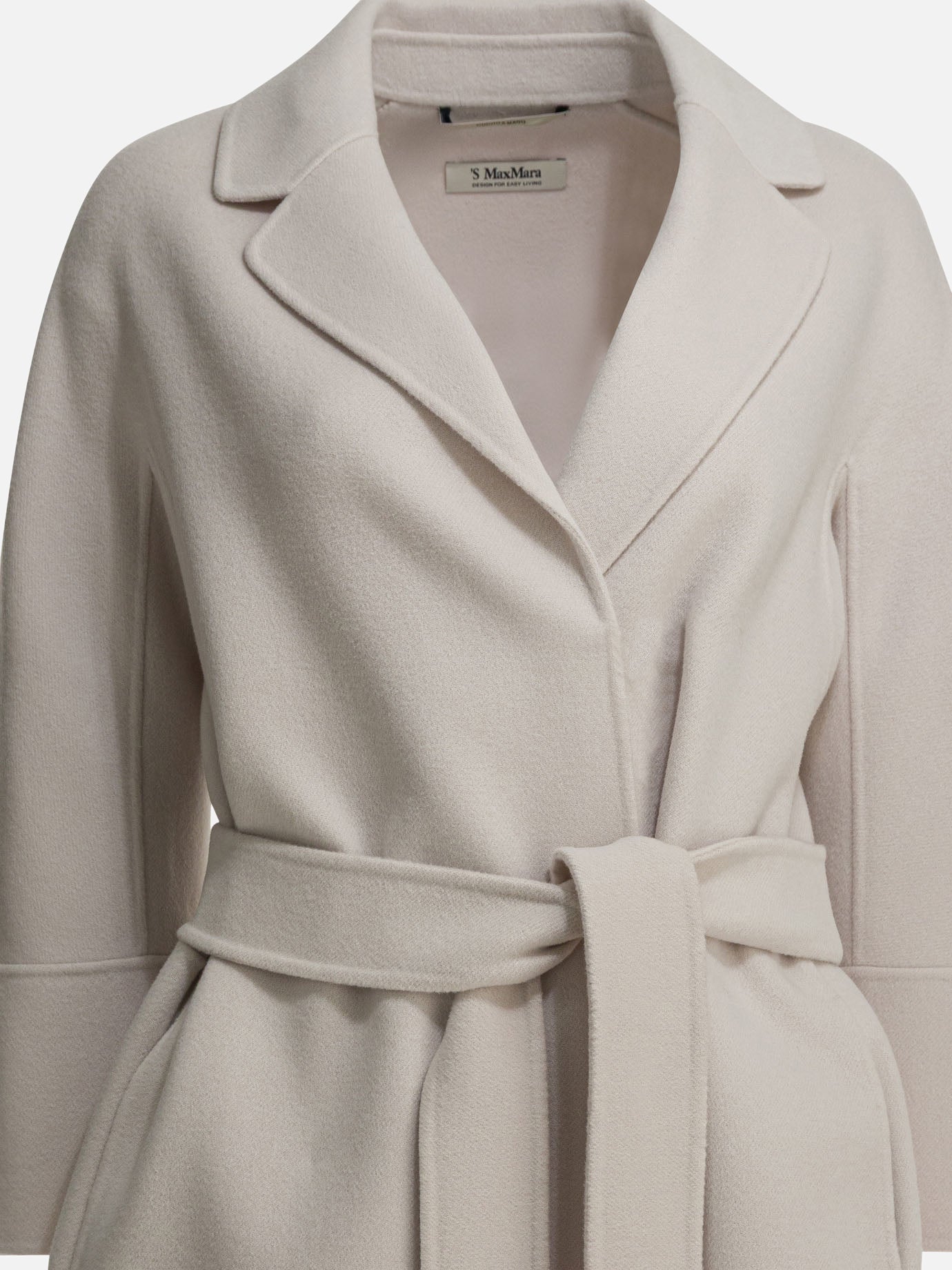 Short coats Solid colour  White - Max Mara S Women | PDP | VIETTI Online Store | Zoom-Modal_3
