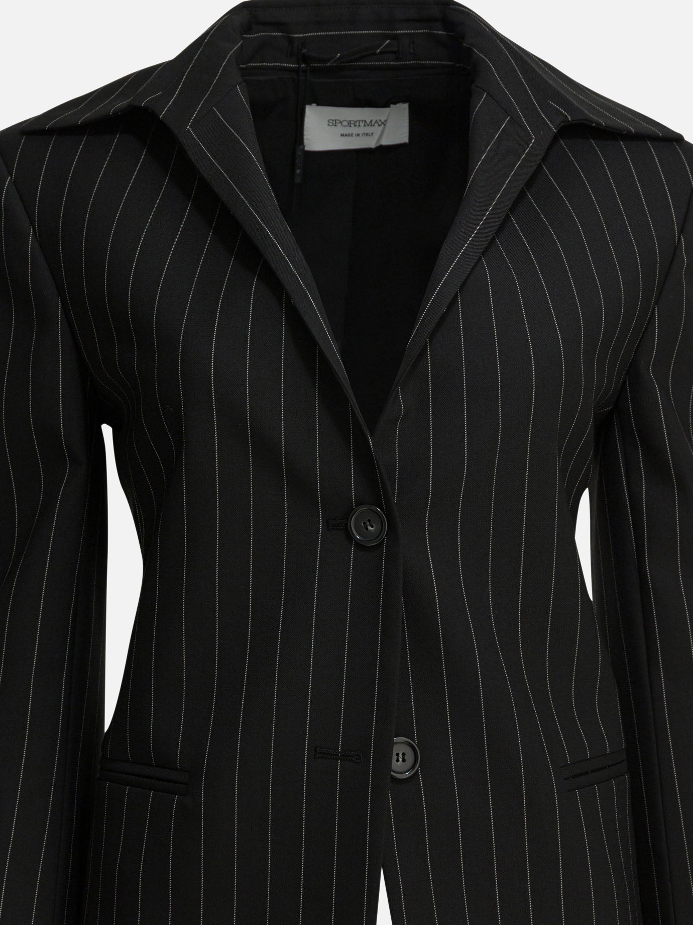 Blazers Pinstriped  Black - Max Mara Sportmax Women | PDP | VIETTI Online Store | Zoom-Modal_3
