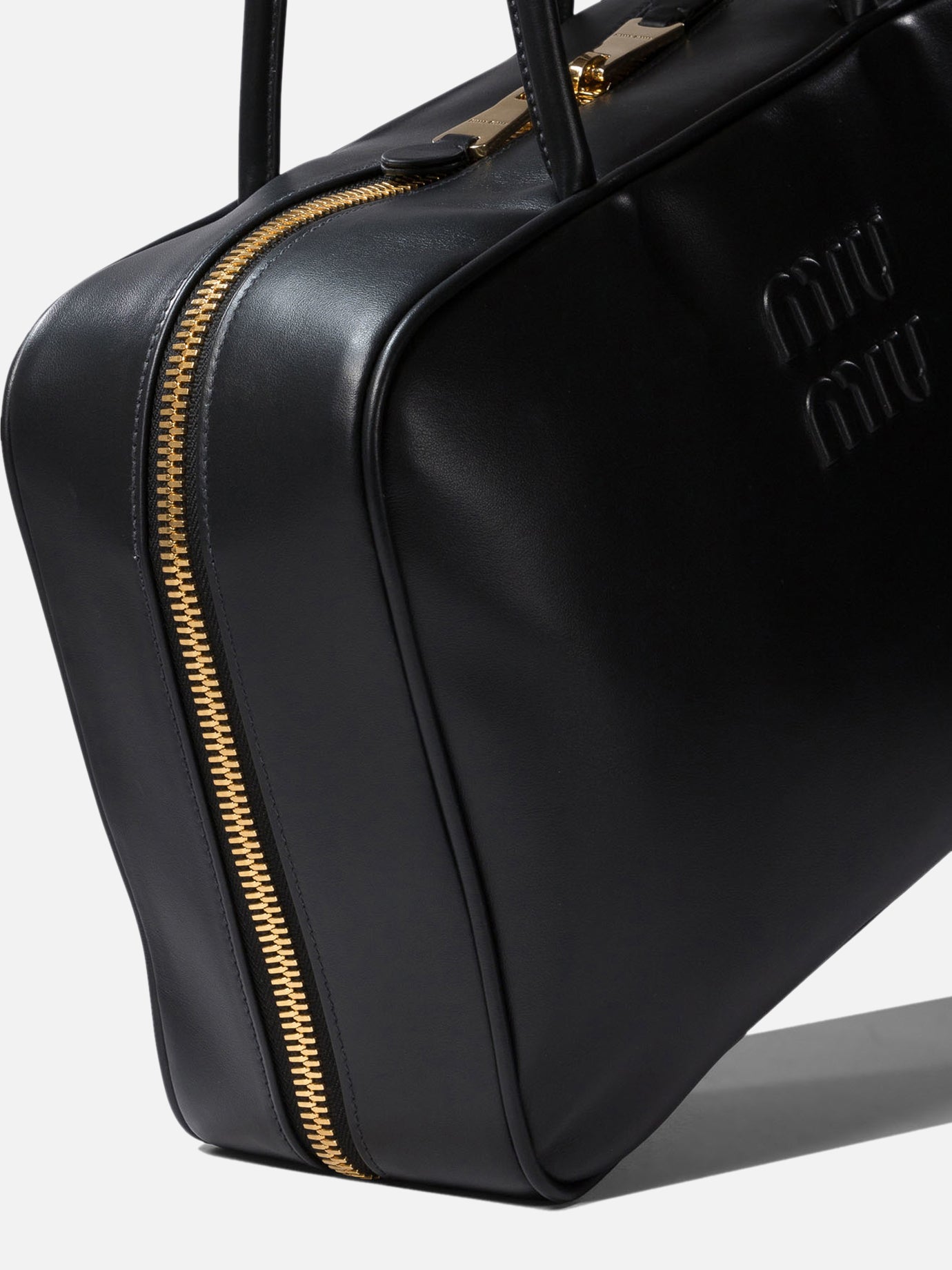 Large bags 100% calf leather  Black - Miu Miu Women | PDP | VIETTI Online Store | thumbnail_4