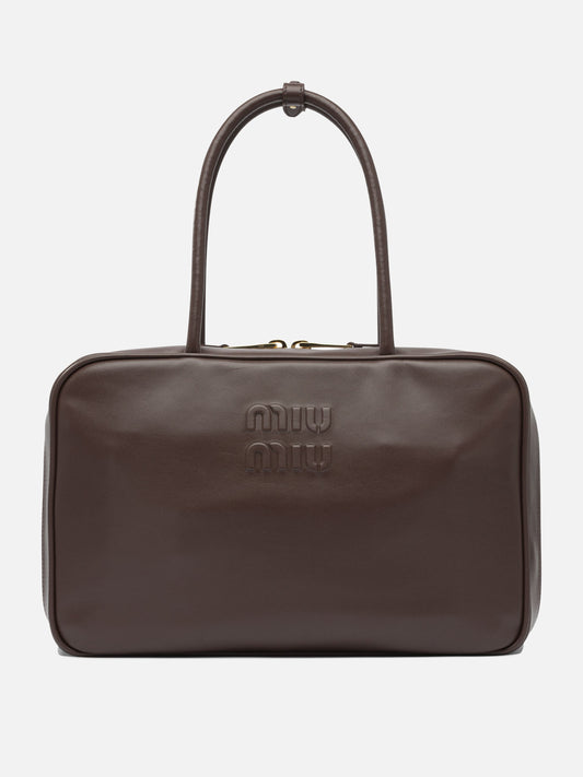 Large bags Solid colour  Brown - Miu Miu Women | PLP | VIETTI Online Store 
