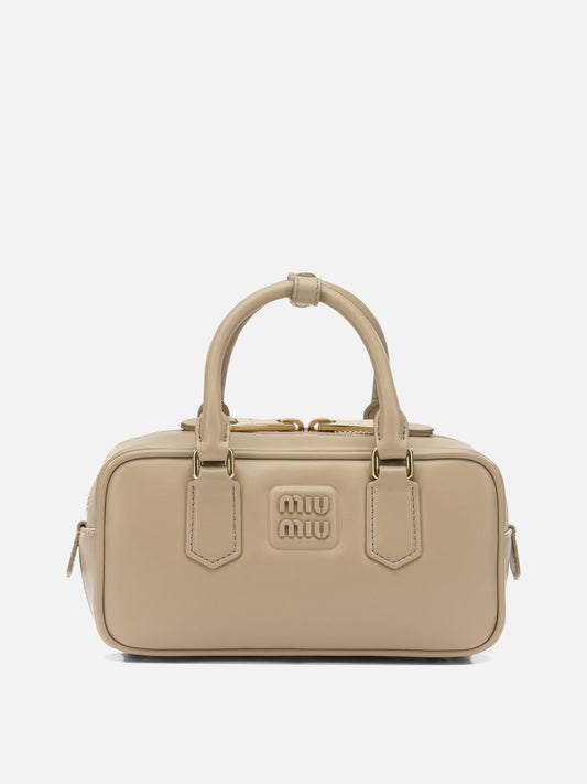 Small bags 100% calf leather  Beige - Miu Miu Women | PLP | VIETTI Online Store 
