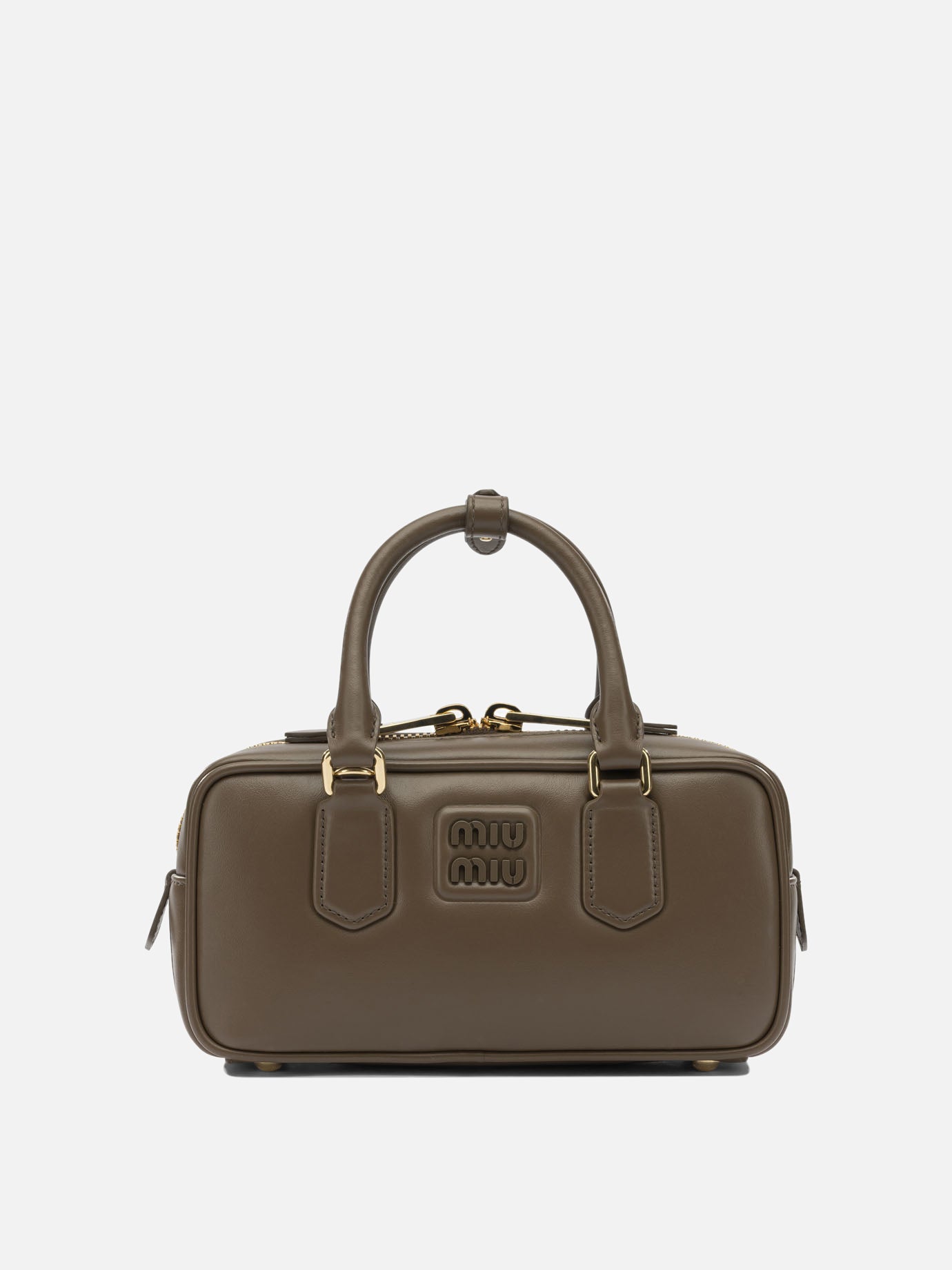 Small bags 100% calf leather  Brown - Miu Miu Women | PDP | VIETTI Online Store | Zoom-Modal
