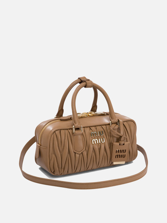 Small bags 100% lamb leather  Brown - Miu Miu Women | PDP | VIETTI Online Store | 2
