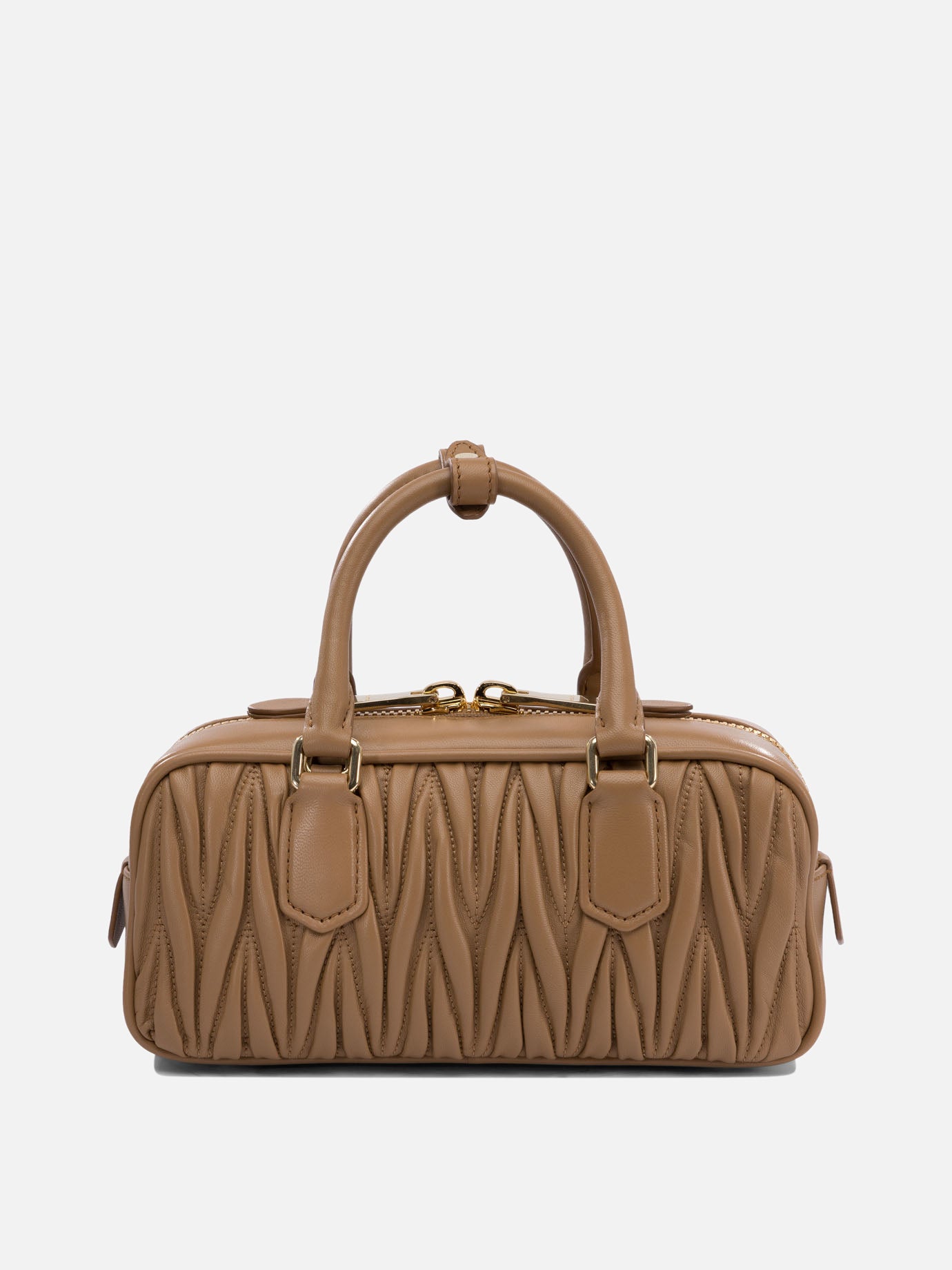 Small bags 100% lamb leather  Brown - Miu Miu Women | PDP | VIETTI Online Store | thumbnail_3