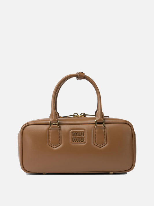 Small bags 100% calf leather  Brown - Miu Miu Women | PLP | VIETTI Online Store 
