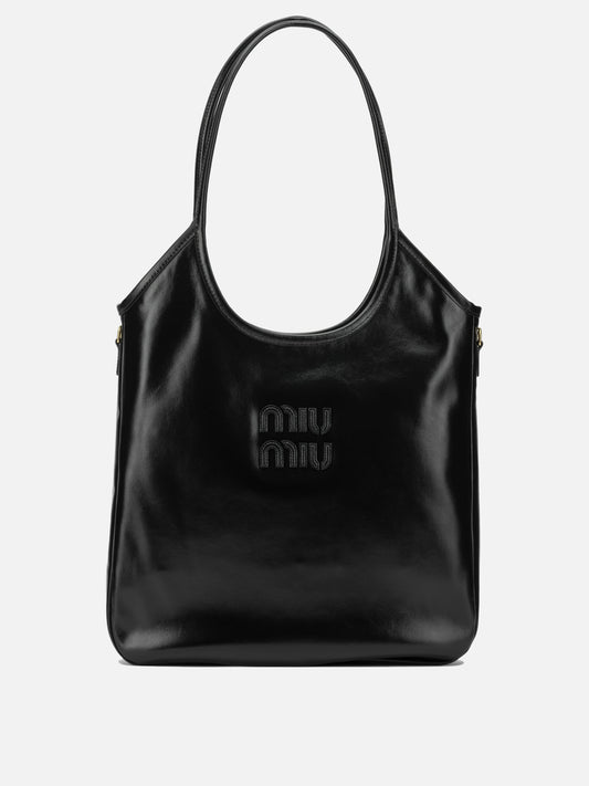 Medium bags 100% calf leather  Black - Miu Miu Women | PDP | VIETTI Online Store 
