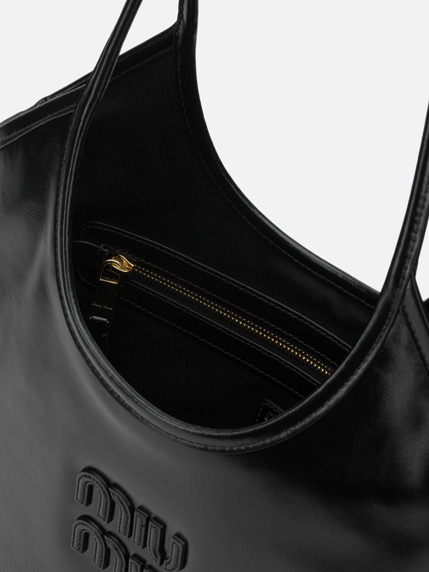 Medium bags 100% calf leather  Black - Miu Miu Women | PDP | VIETTI Online Store | Zoom-Modal_5
