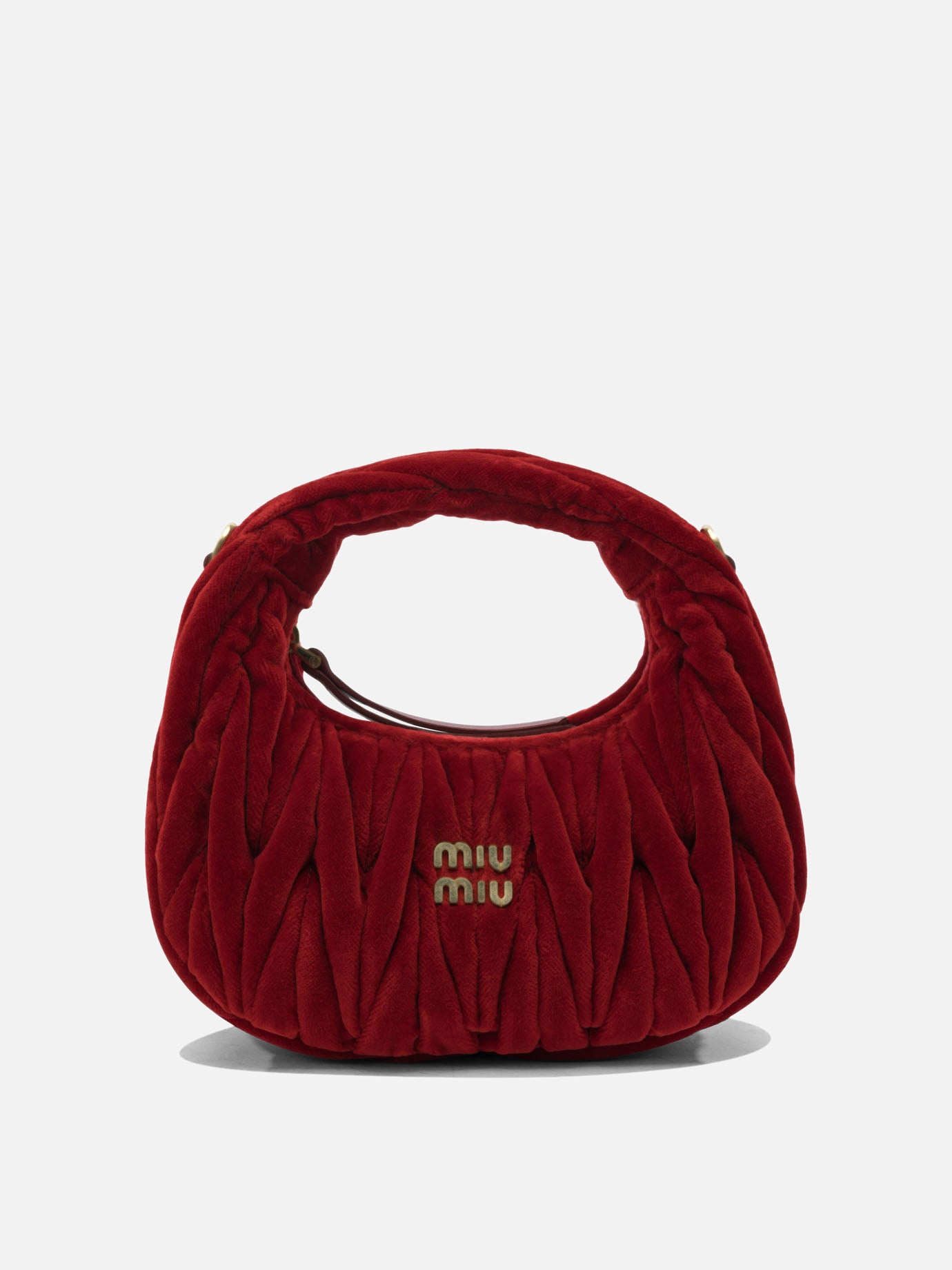 Small bags 100% cotton  Red - Miu Miu Women | PDP | VIETTI Online Store | thumbnail
