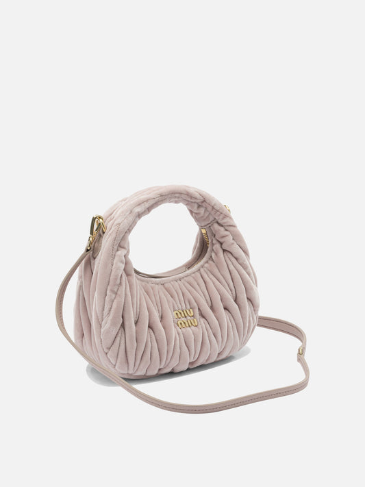 Small bags 100% cotton  Pink - Miu Miu Women | PDP | VIETTI Online Store | 2

