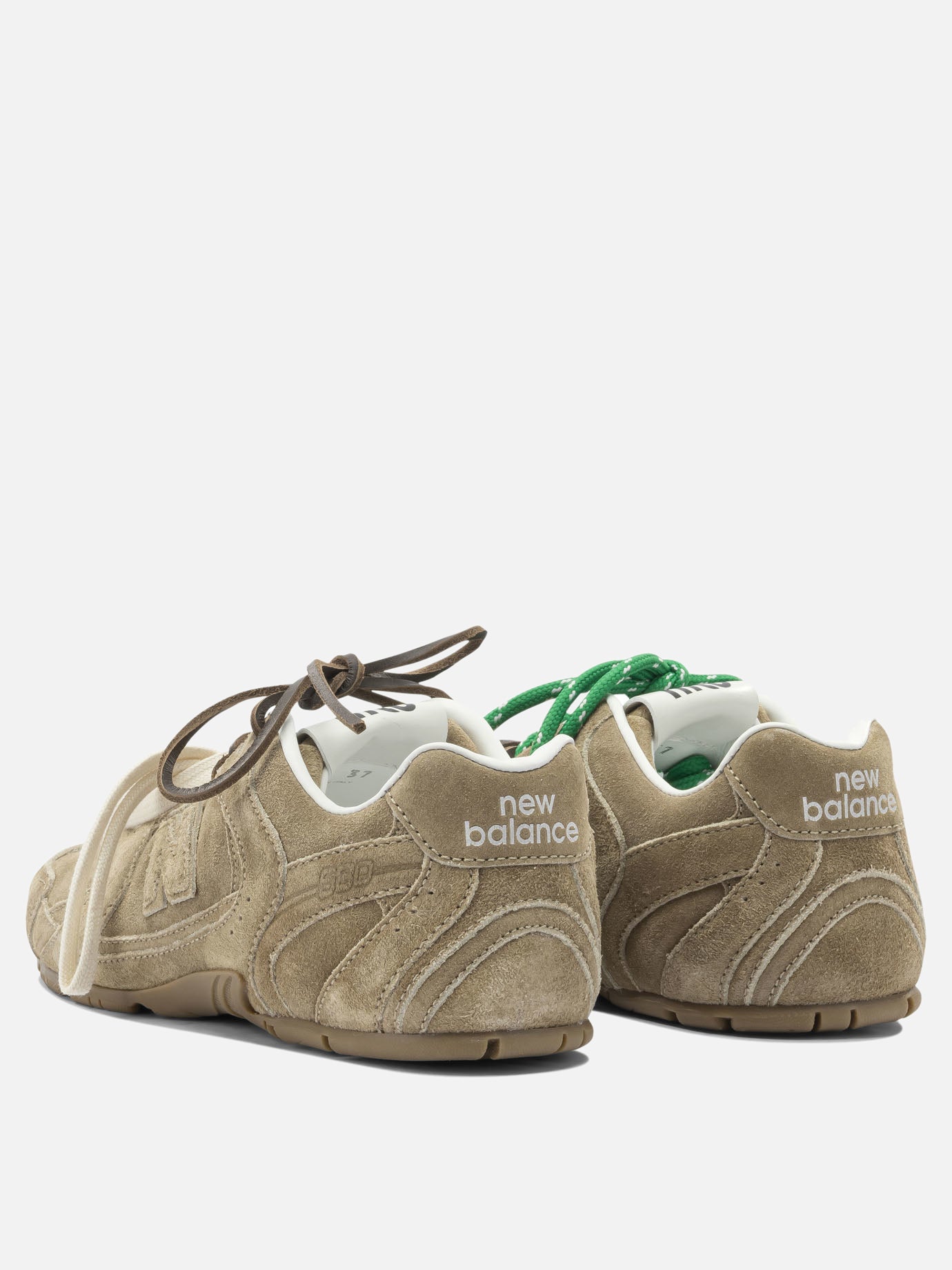 Low top sneakers 100% calf leather  Brown - Miu Miu Women | PDP | VIETTI Online Store | thumbnail_4
