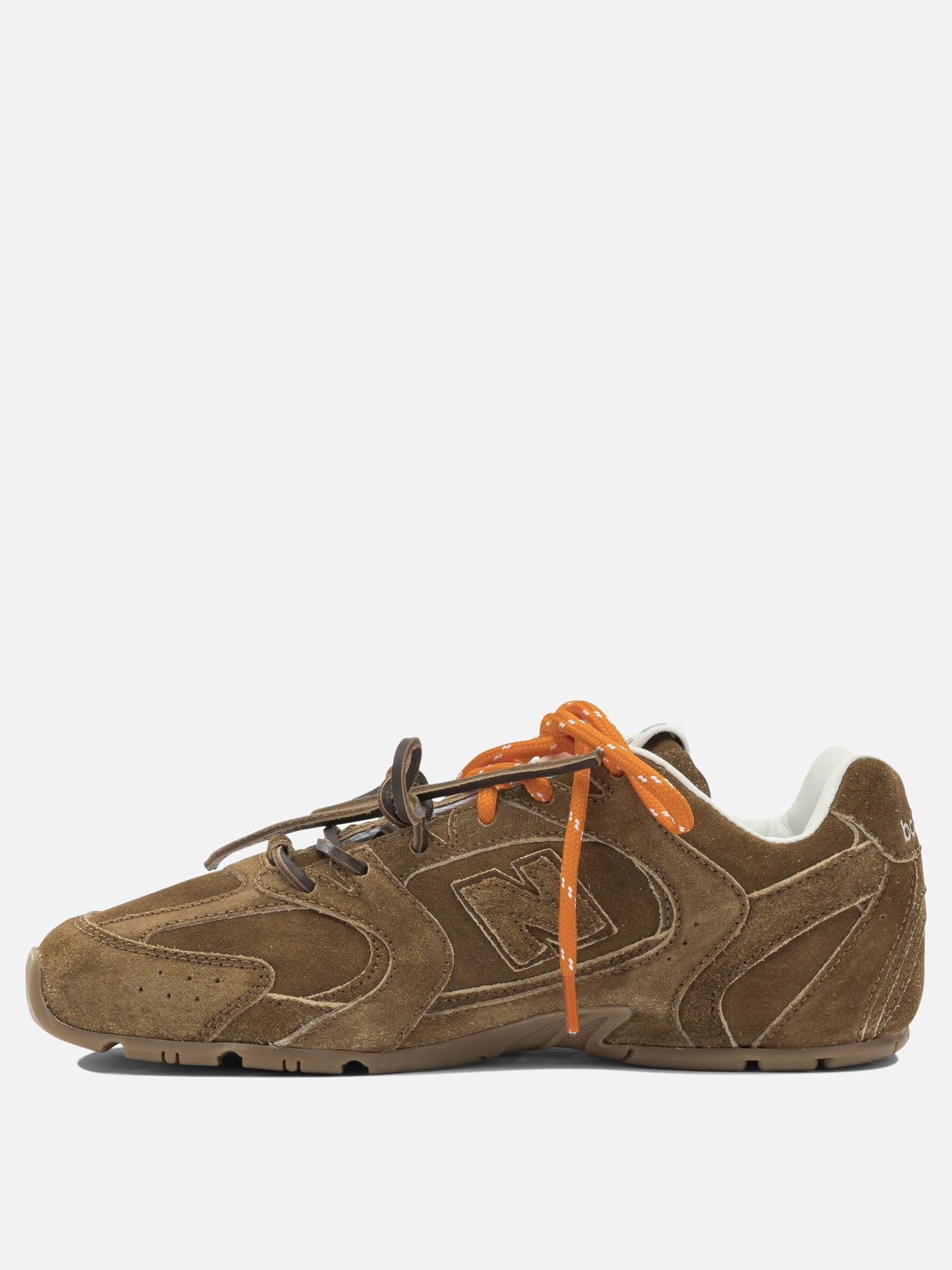 Low top sneakers 100% calf leather  Brown - Miu Miu Women | PDP | VIETTI Online Store | thumbnail_3