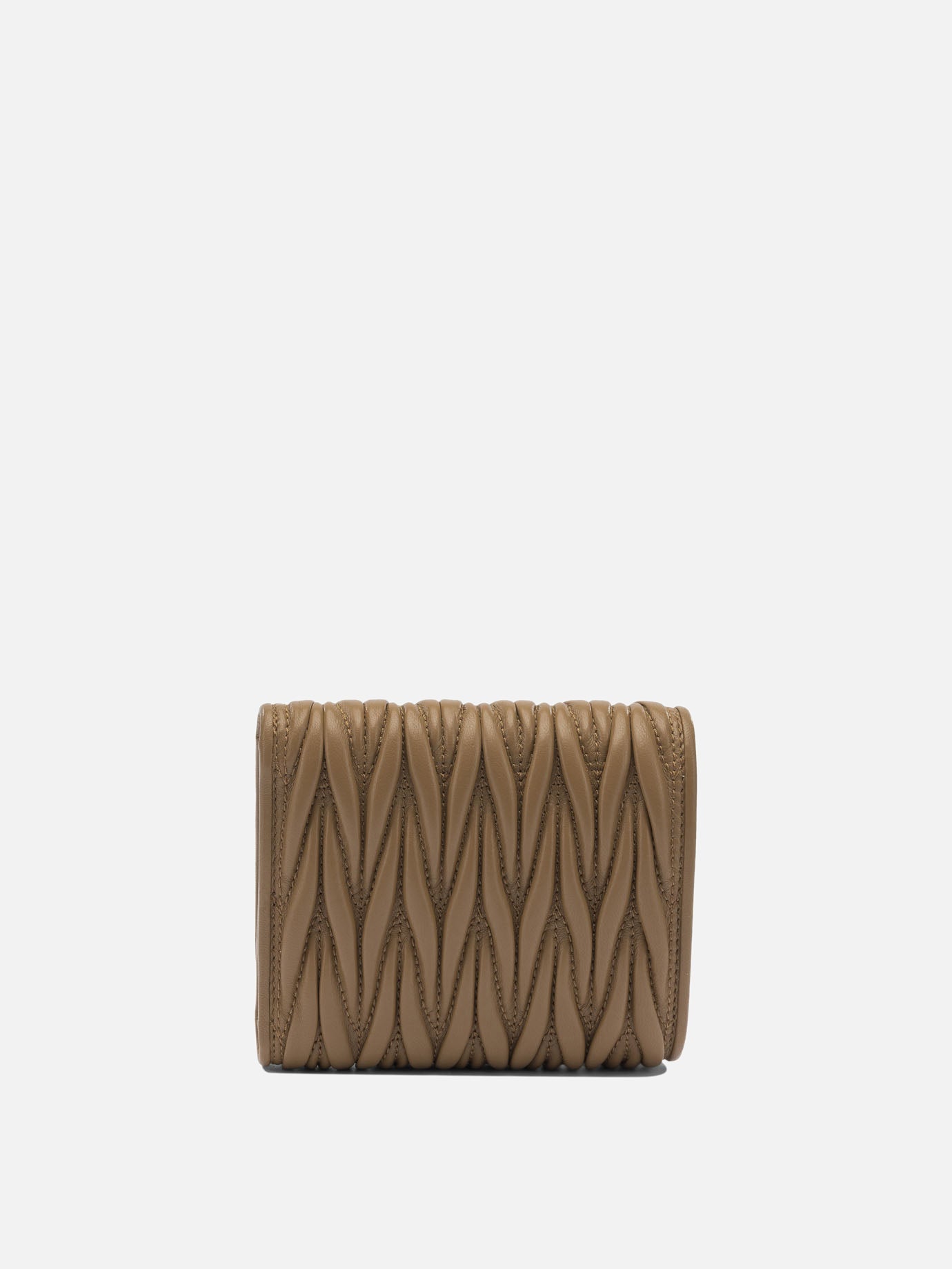 Wallets 100% lamb leather  Beige - Miu Miu Women | PDP | VIETTI Online Store | thumbnail_3