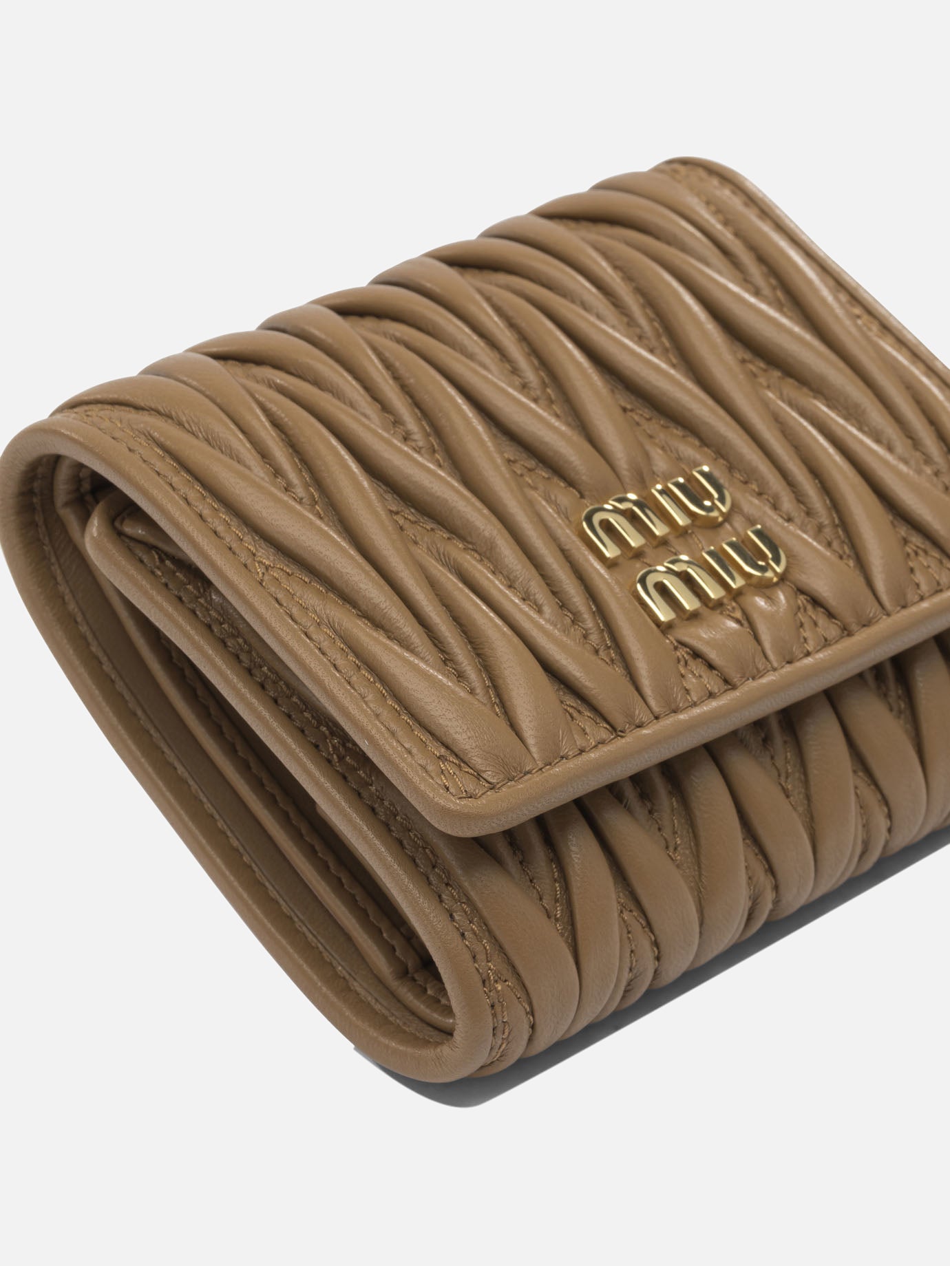 Wallets 100% lamb leather  Beige - Miu Miu Women | PDP | VIETTI Online Store | thumbnail_4