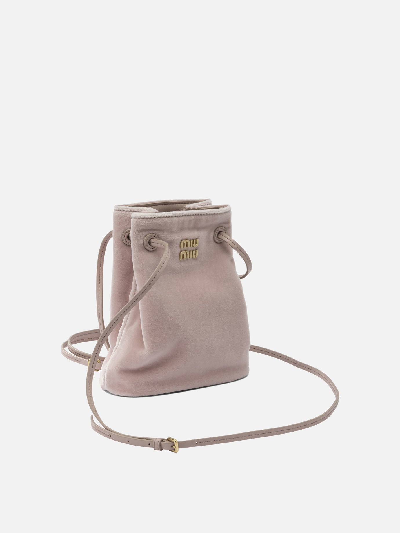 Mini bags 100% cotton - 100% lamb leather  Pink - Miu Miu Women | PDP | VIETTI Online Store | thumbnail_2