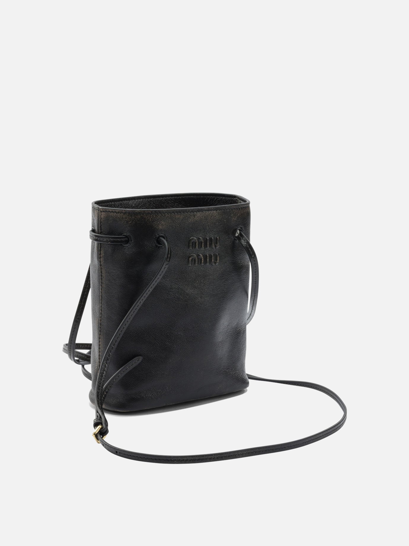 Mini bags 100% lamb leather  Brown - Miu Miu Women | PDP | VIETTI Online Store | thumbnail_2