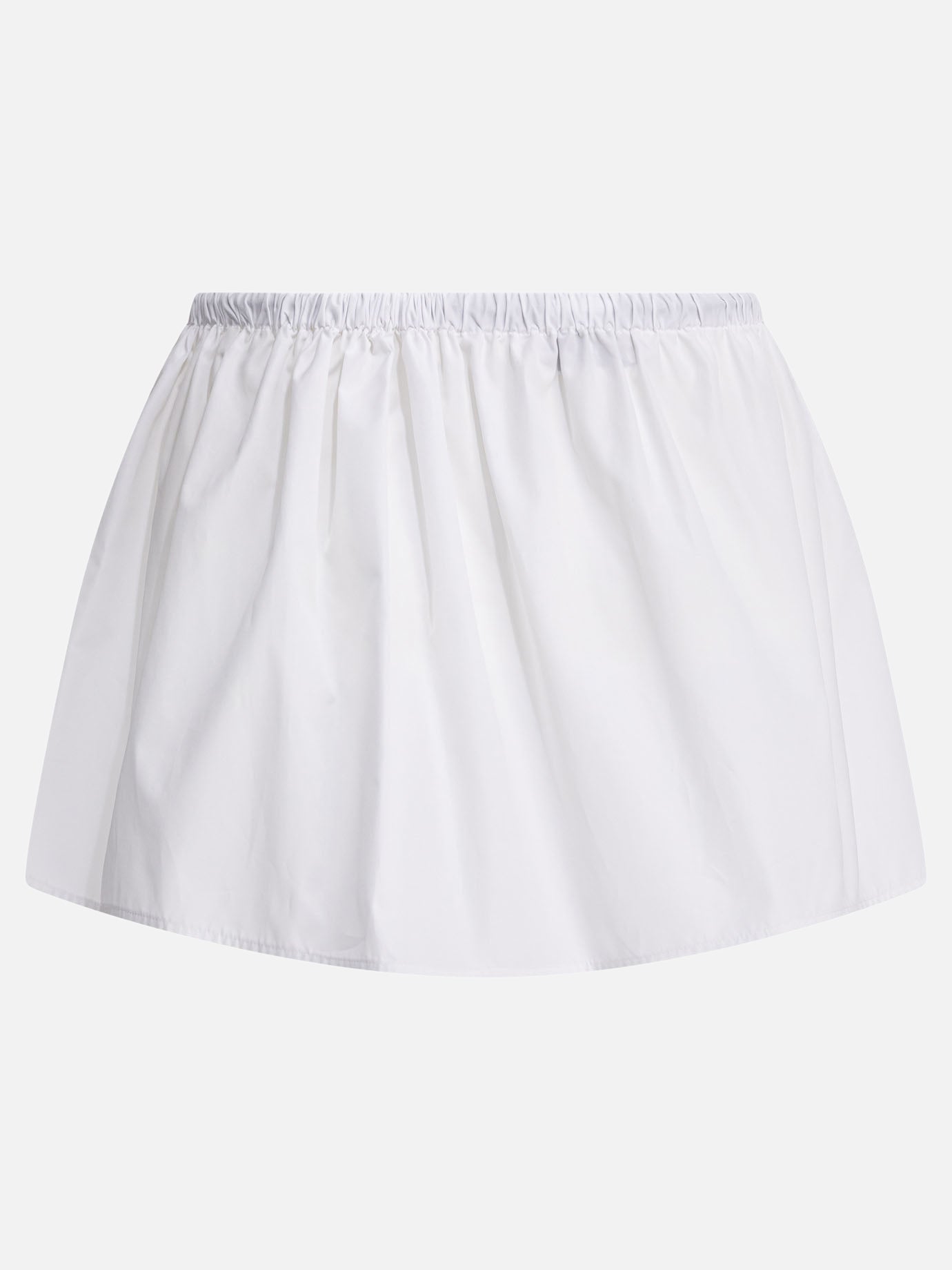 Miniskirts Logo  White - Miu Miu Women | PDP | VIETTI Online Store | thumbnail_2
