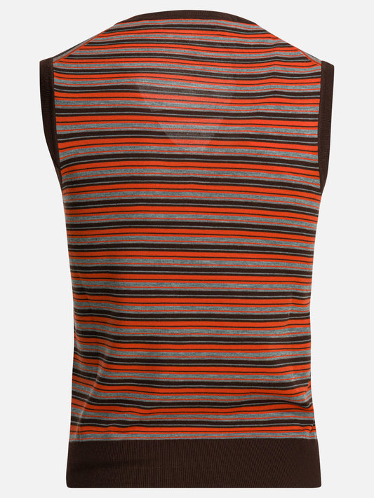 Vests Striped  Orange - Miu Miu Women | PDP | VIETTI Online Store | 2
