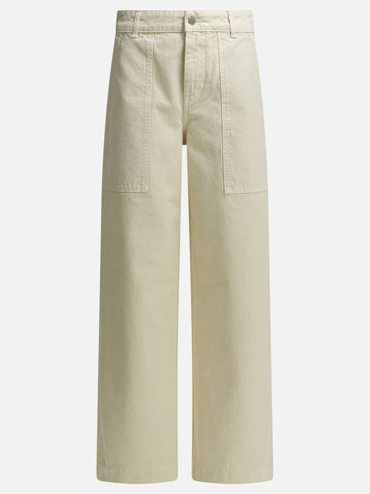 Leisure trousers Solid colour  Beige - Moncler Women | PDP | VIETTI Online Store 

