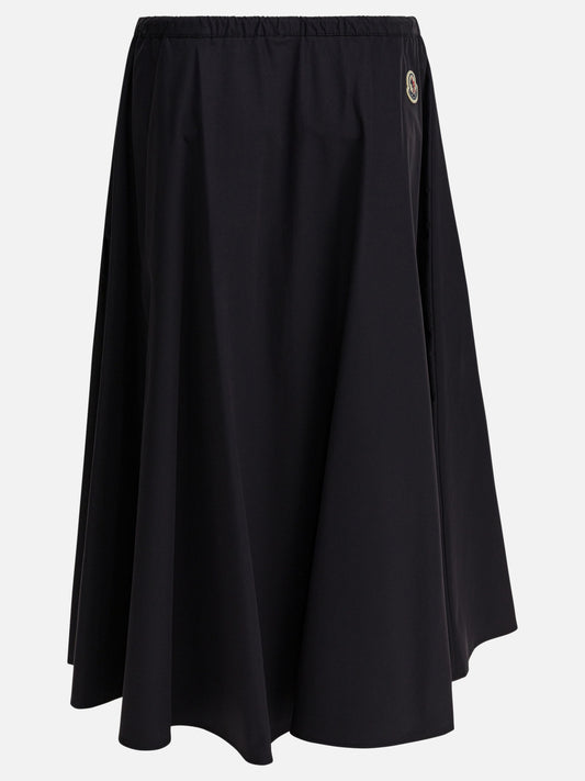 Midi skirts Solid colour  Blue - Moncler Women | PDP | VIETTI Online Store | 2
