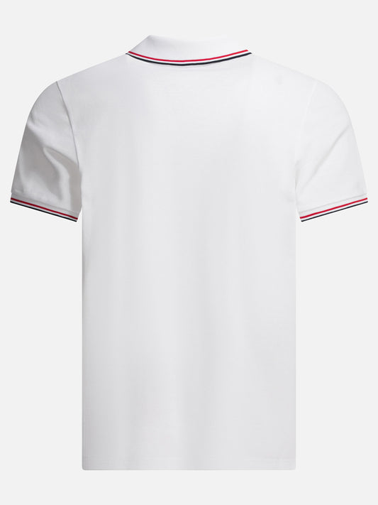 Polo shirts with buttons Logo  White - Moncler Men | PLP | VIETTI Online Store | 2
