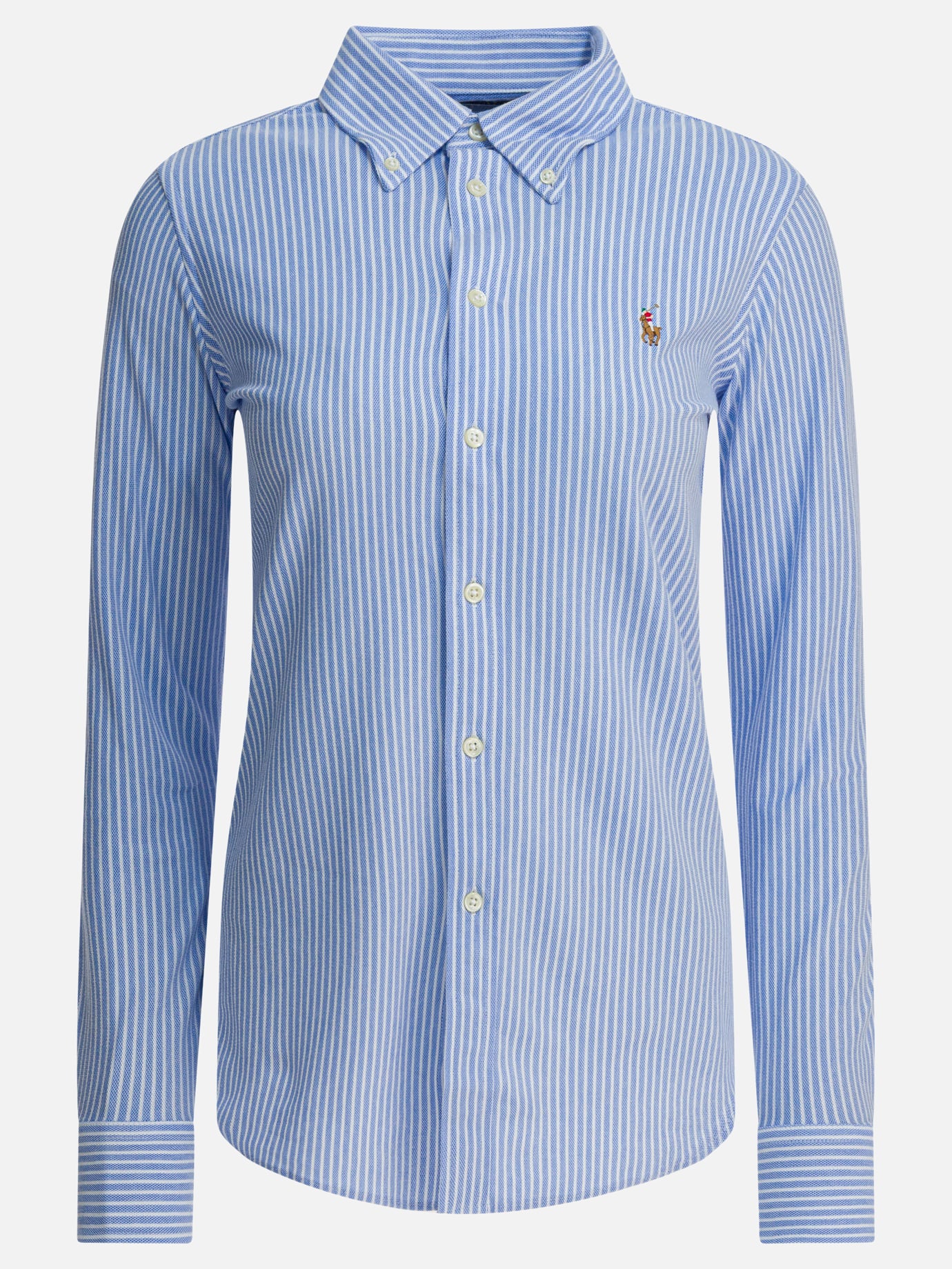 Casual shirts Striped  Light blue - Polo Ralph Lauren Women | PDP | VIETTI Online Store | thumbnail