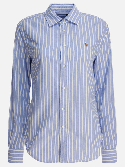 Casual shirts Striped  Light blue - Polo Ralph Lauren Women | PDP | VIETTI Online Store 

