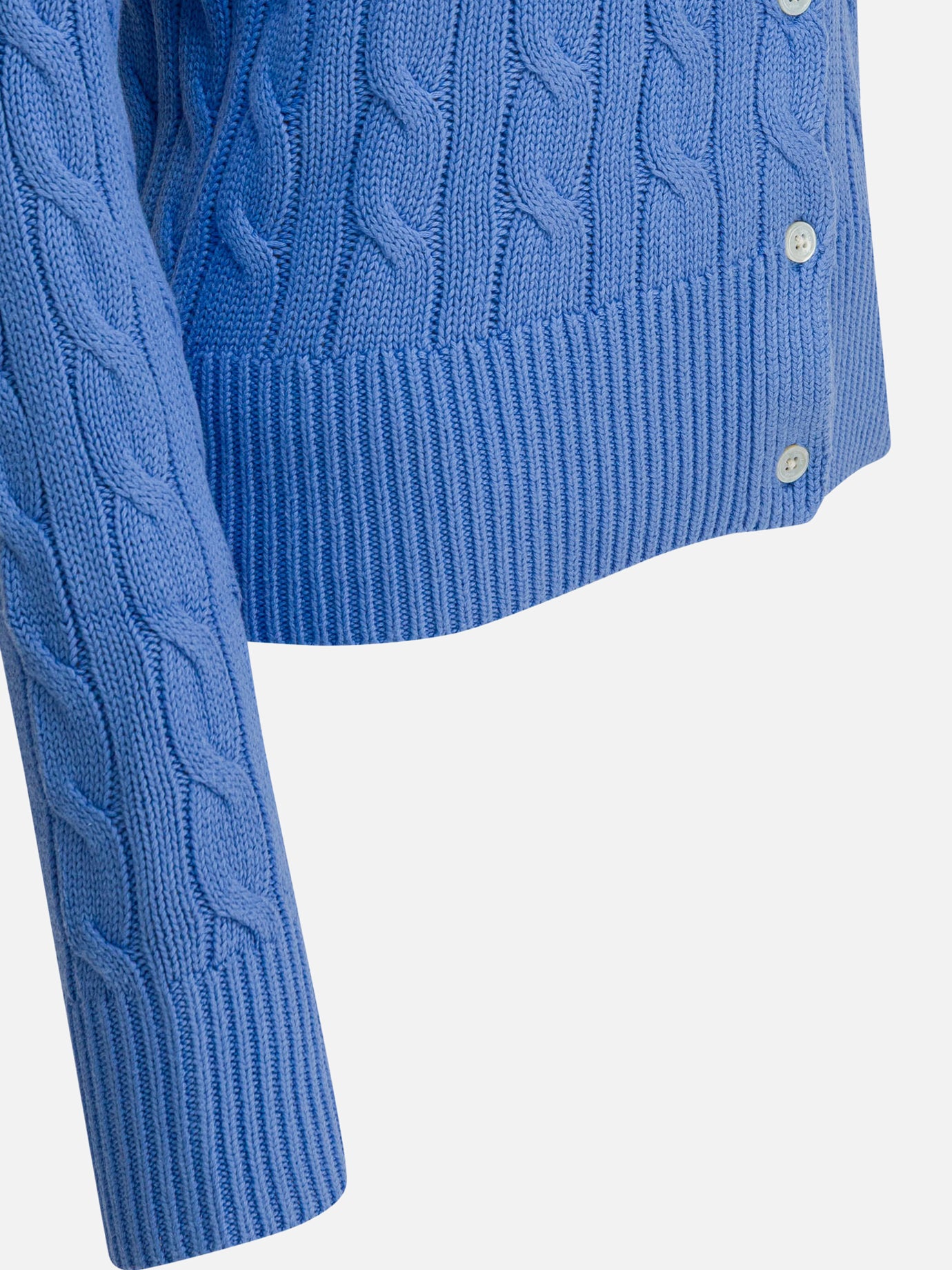 Cardigans Logo  Light blue - Polo Ralph Lauren Women | PDP | VIETTI Online Store | Zoom-Modal_4
