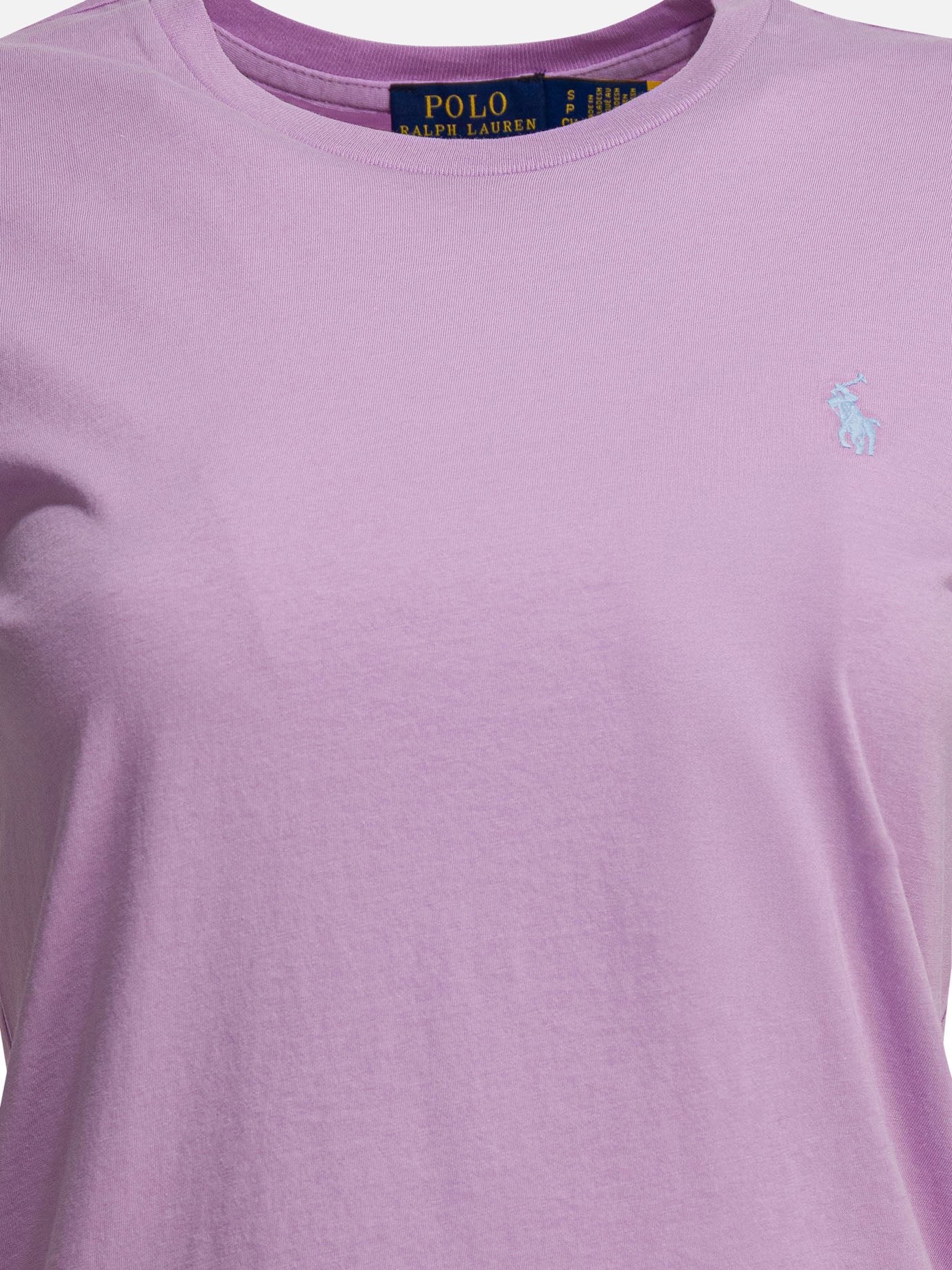 Crewneck t-shirts Logo  Purple - Polo Ralph Lauren Women | PDP | VIETTI Online Store | thumbnail_3