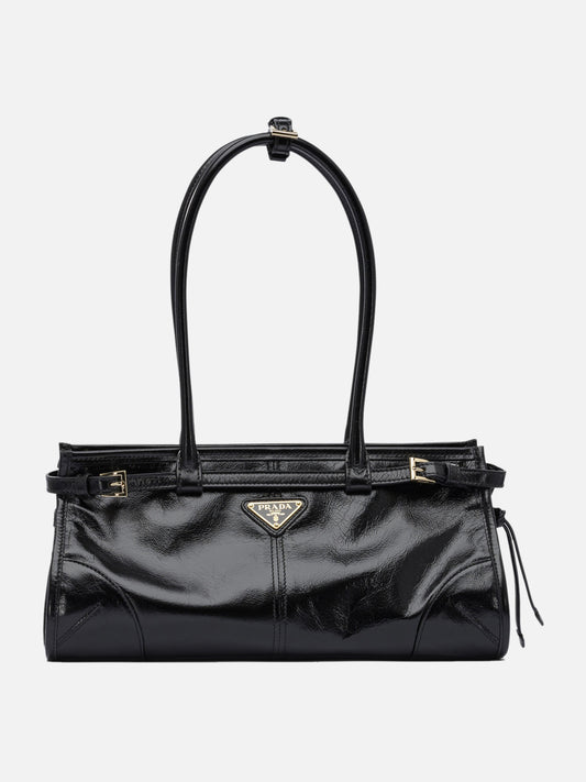 Medium bags 100% calf leather  Black - Prada Women | PDP | VIETTI Online Store 
