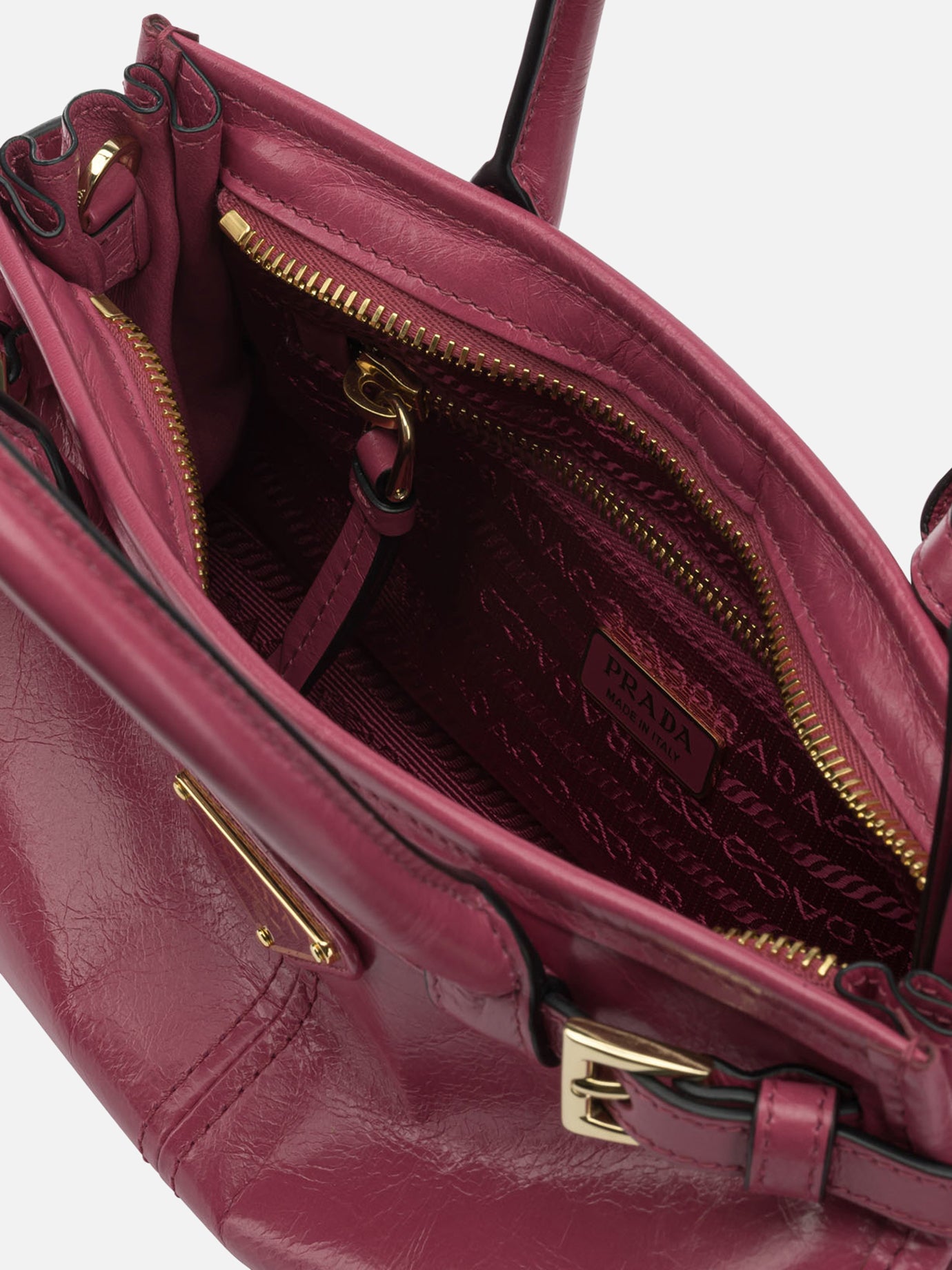 Small bags 100% calf leather  Pink - Prada Women | PDP | VIETTI Online Store | Zoom-Modal_5
