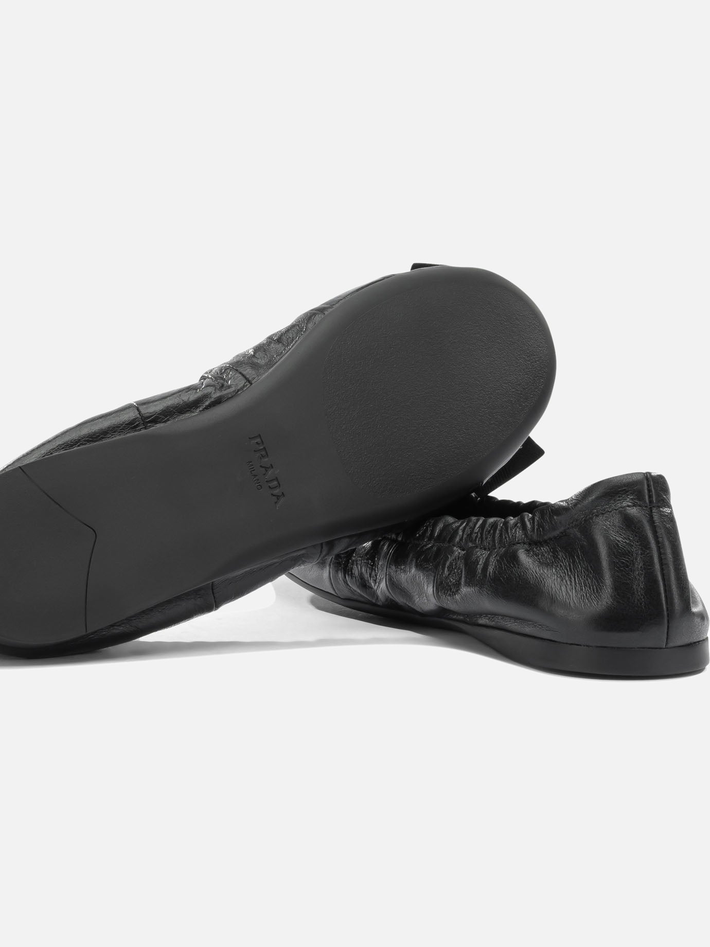 Classic ballet flats 100%calf leather  Black - Prada Women | PDP | VIETTI Online Store | Zoom-Modal_5
