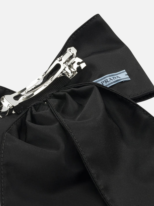 Hair clips 100% brass 100% recycled polyamide  Black - Prada Women | PDP | VIETTI Online Store | 2
