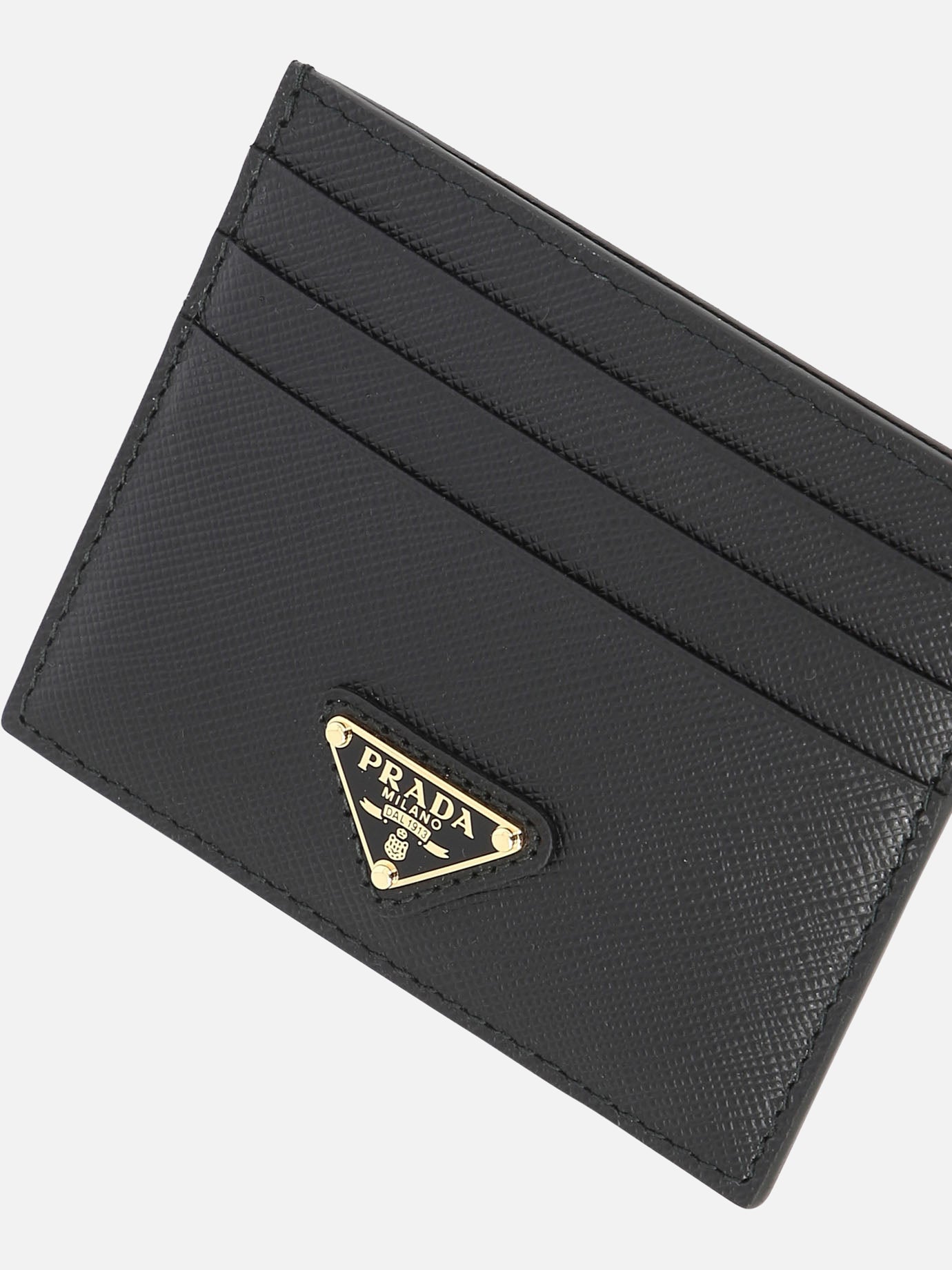 Card holders 100% calf leather  Black - Prada Women | PDP | VIETTI Online Store | thumbnail_4