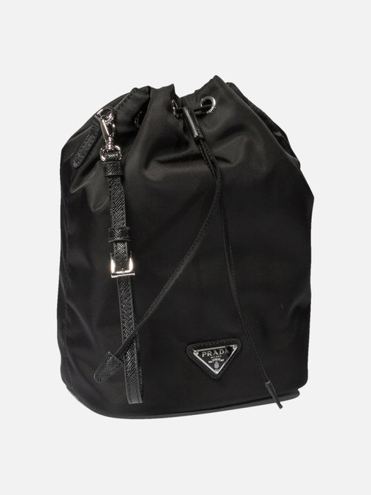 Mini bags 100% recycled polyamide - 100% viscose  Black - Prada Women | PDP | VIETTI Online Store | 2
