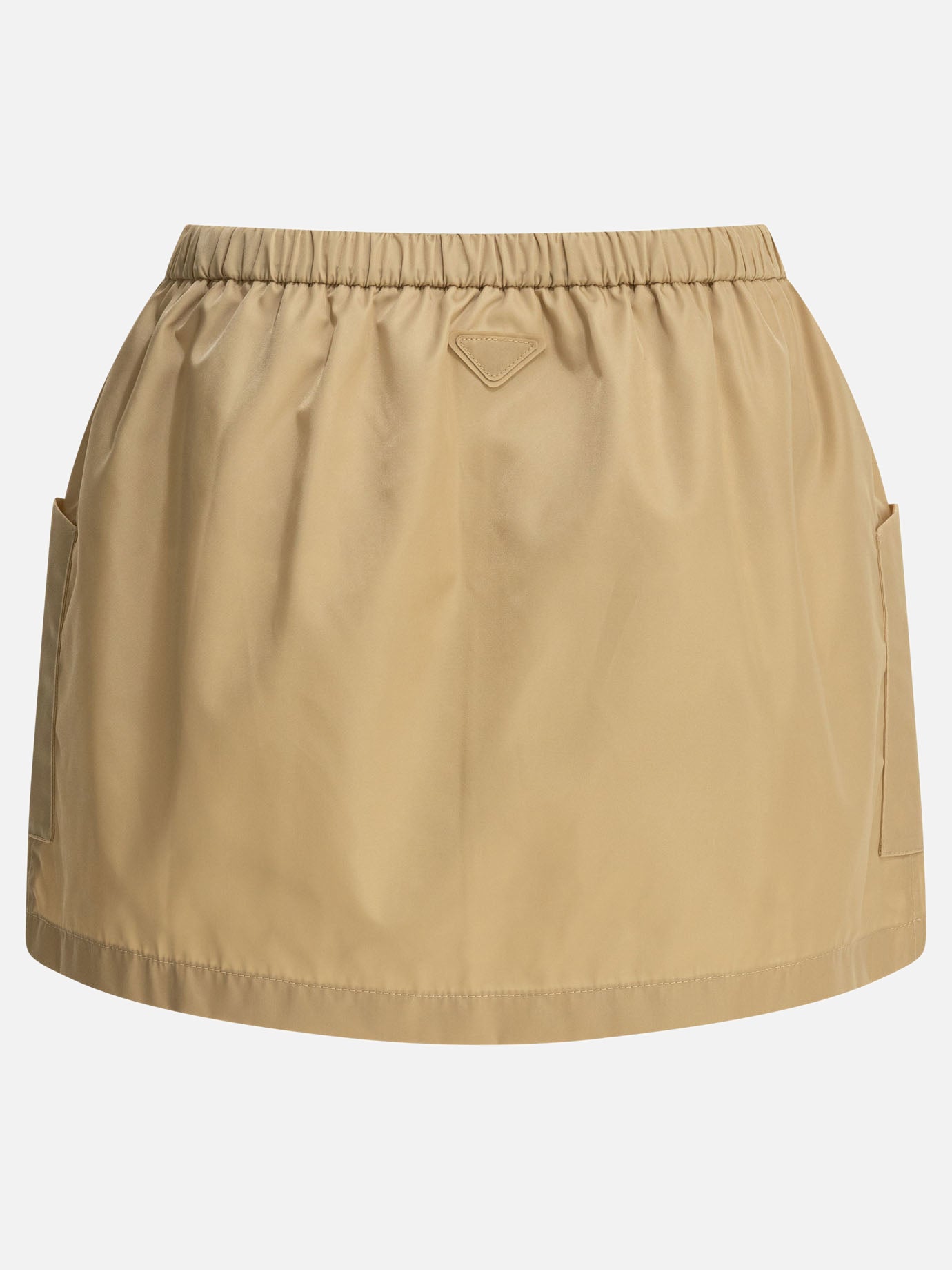Miniskirts Solid colour  Beige - Prada Women | PDP | VIETTI Online Store | thumbnail_2