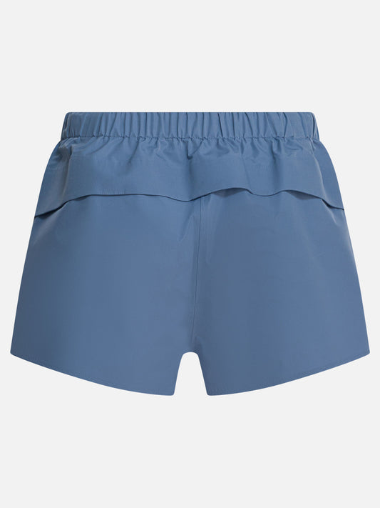Technical shorts Solid colour  Light blue - Prada Women | PDP | VIETTI Online Store | 2
