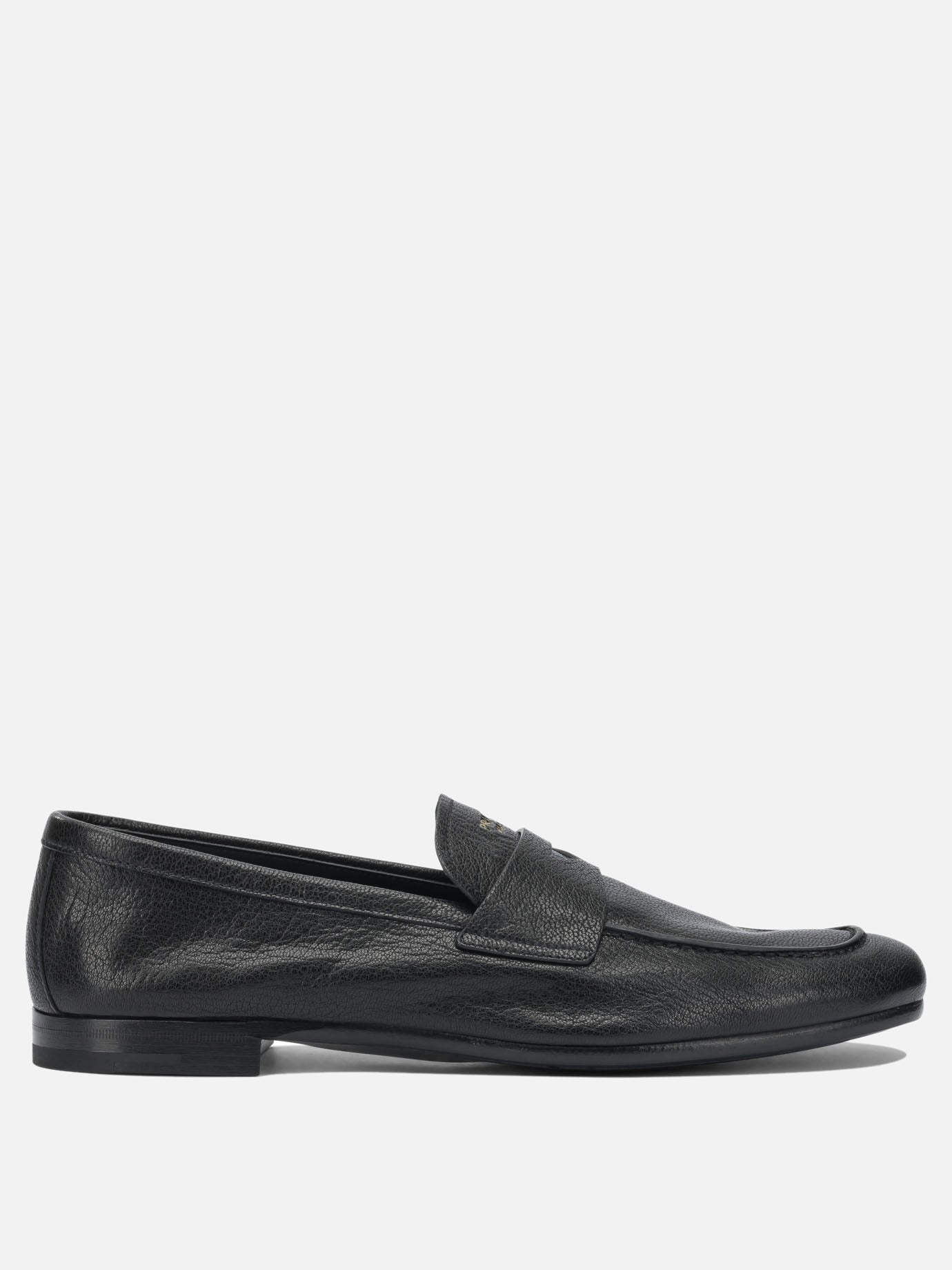 Loafers 100% goat lether  Black - Prada Men | PDP | VIETTI Online Store | thumbnail