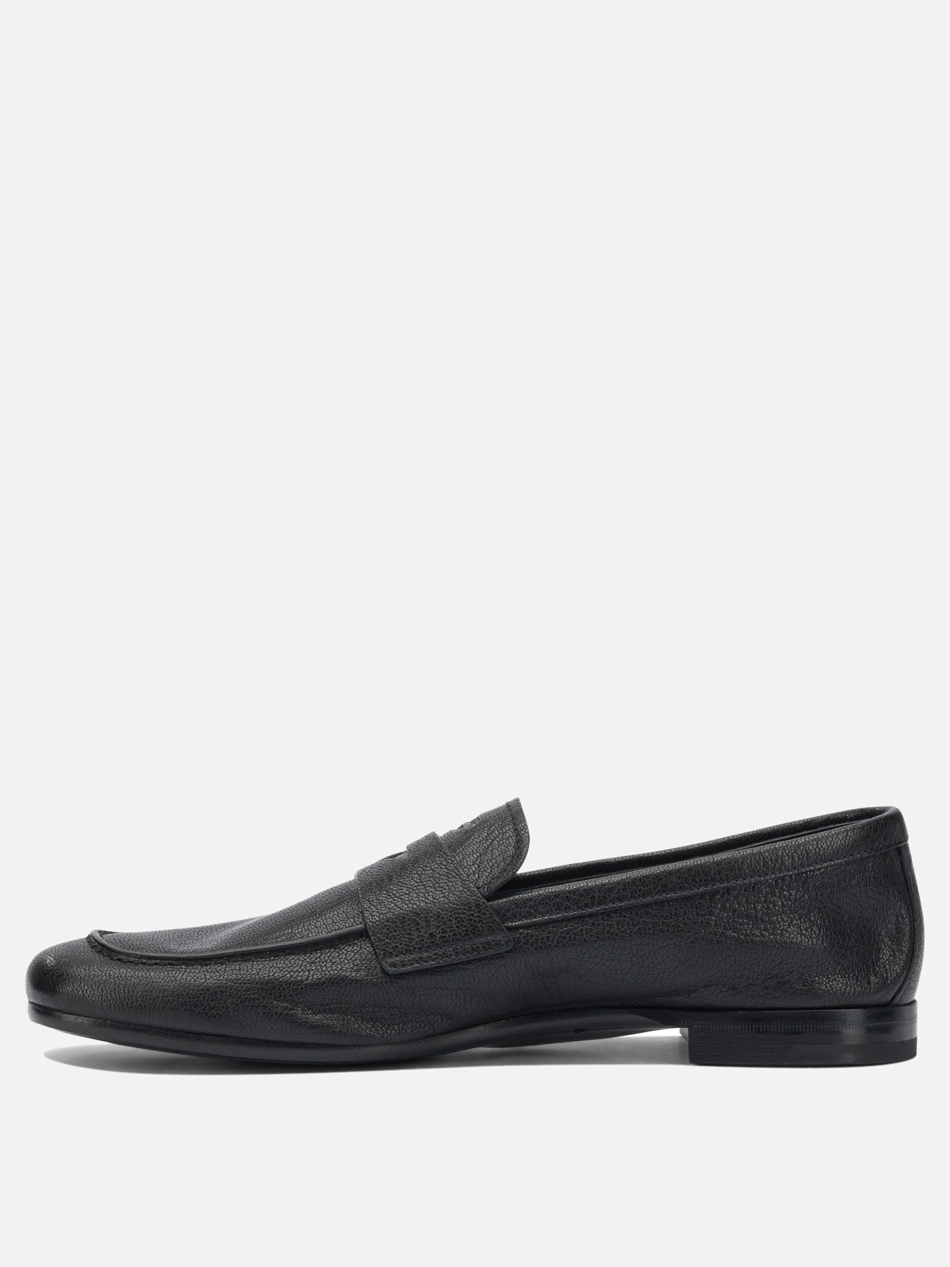 Loafers 100% goat lether  Black - Prada Men | PDP | VIETTI Online Store | thumbnail_3