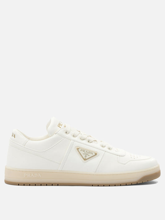Low top sneakers 100% lamb leather  White - Prada Men | PLP | VIETTI Online Store 
