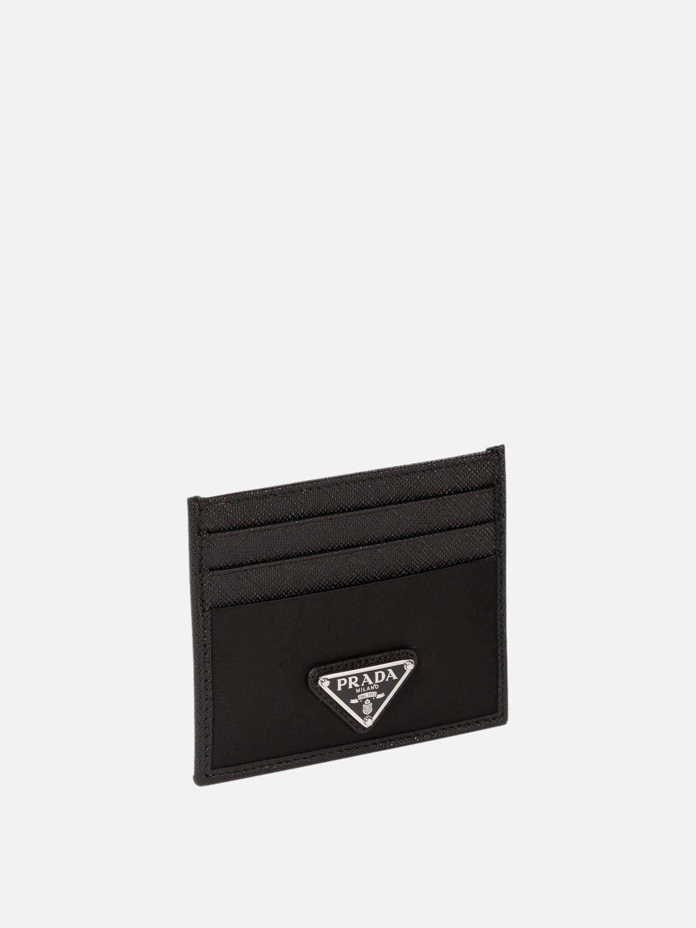 Card holders 100% recycled polyamide  Black - Prada Men | PDP | VIETTI Online Store | thumbnail_2