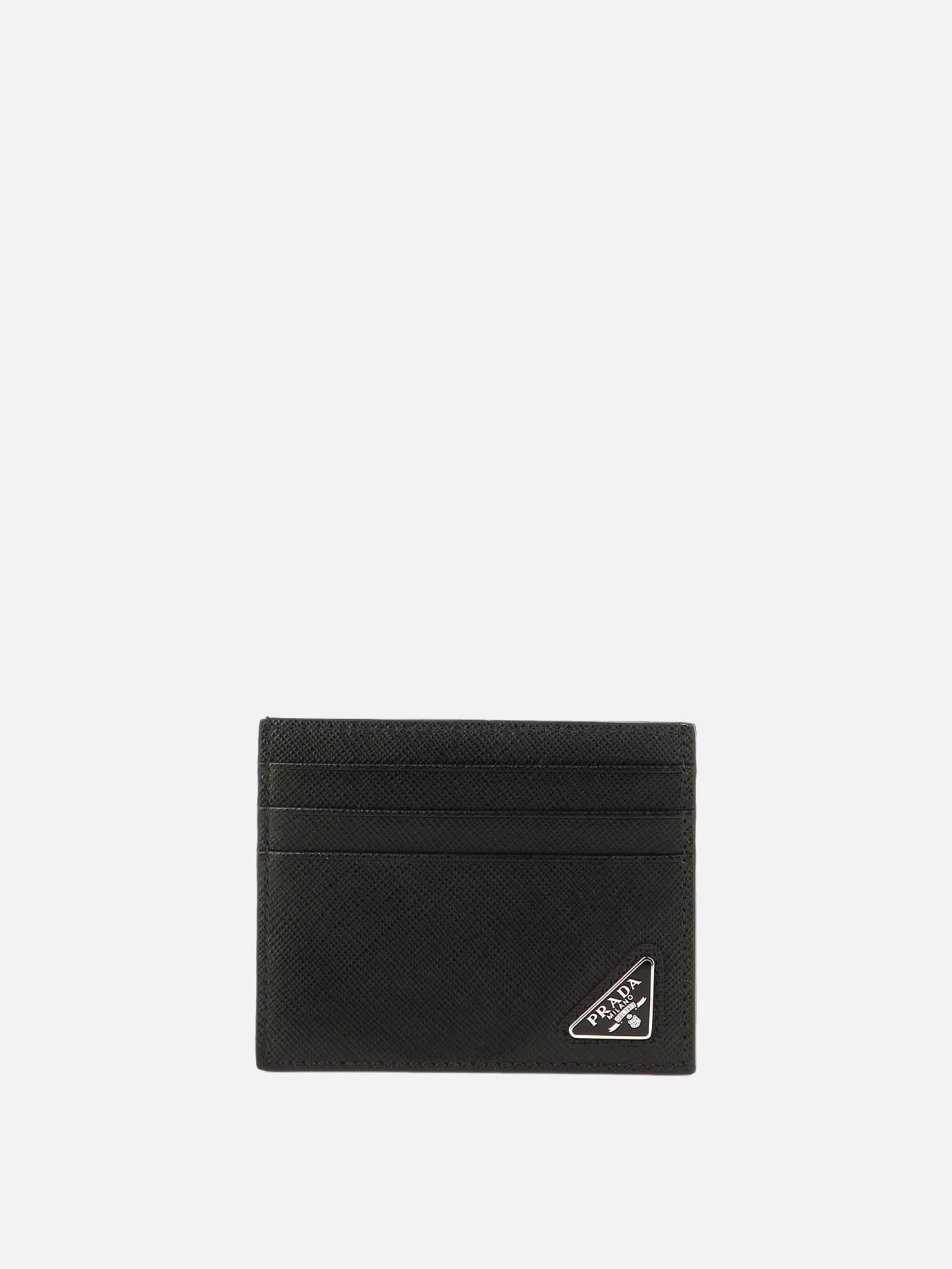 Card holders 100% calf leather  Black - Prada Men | PDP | VIETTI Online Store | thumbnail