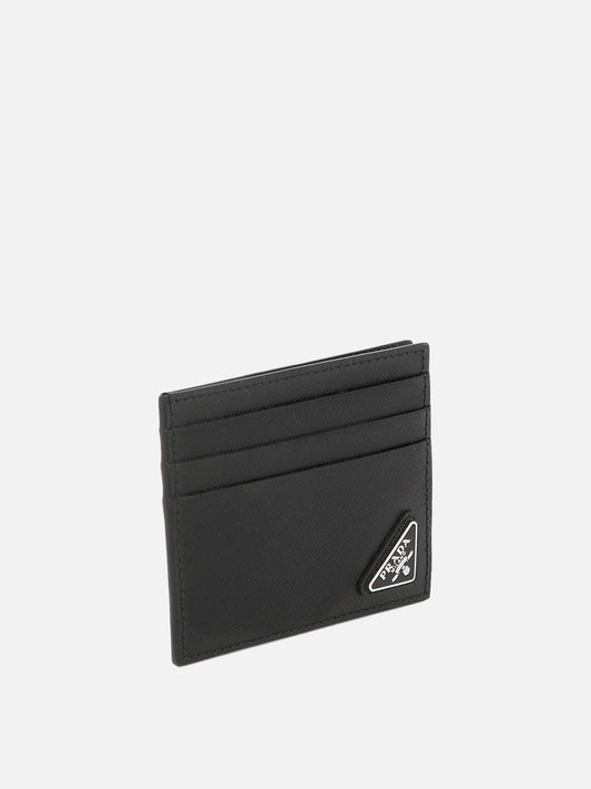 Card holders 100% calf leather  Black - Prada Men | PDP | VIETTI Online Store | 2
