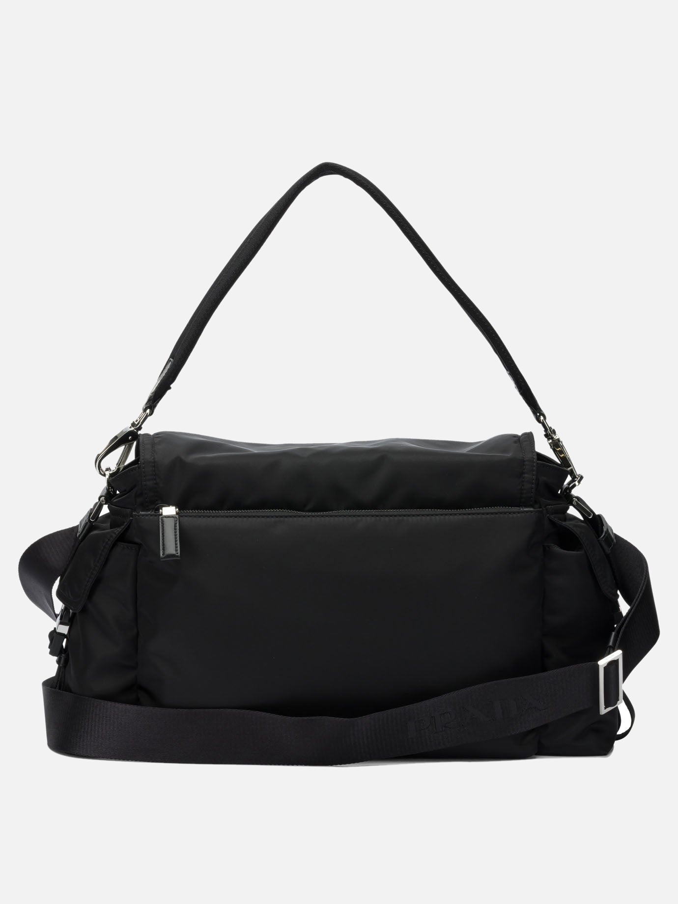 Large bags 100% recycled polyamide  Black - Prada Men | PDP | VIETTI Online Store | thumbnail_3